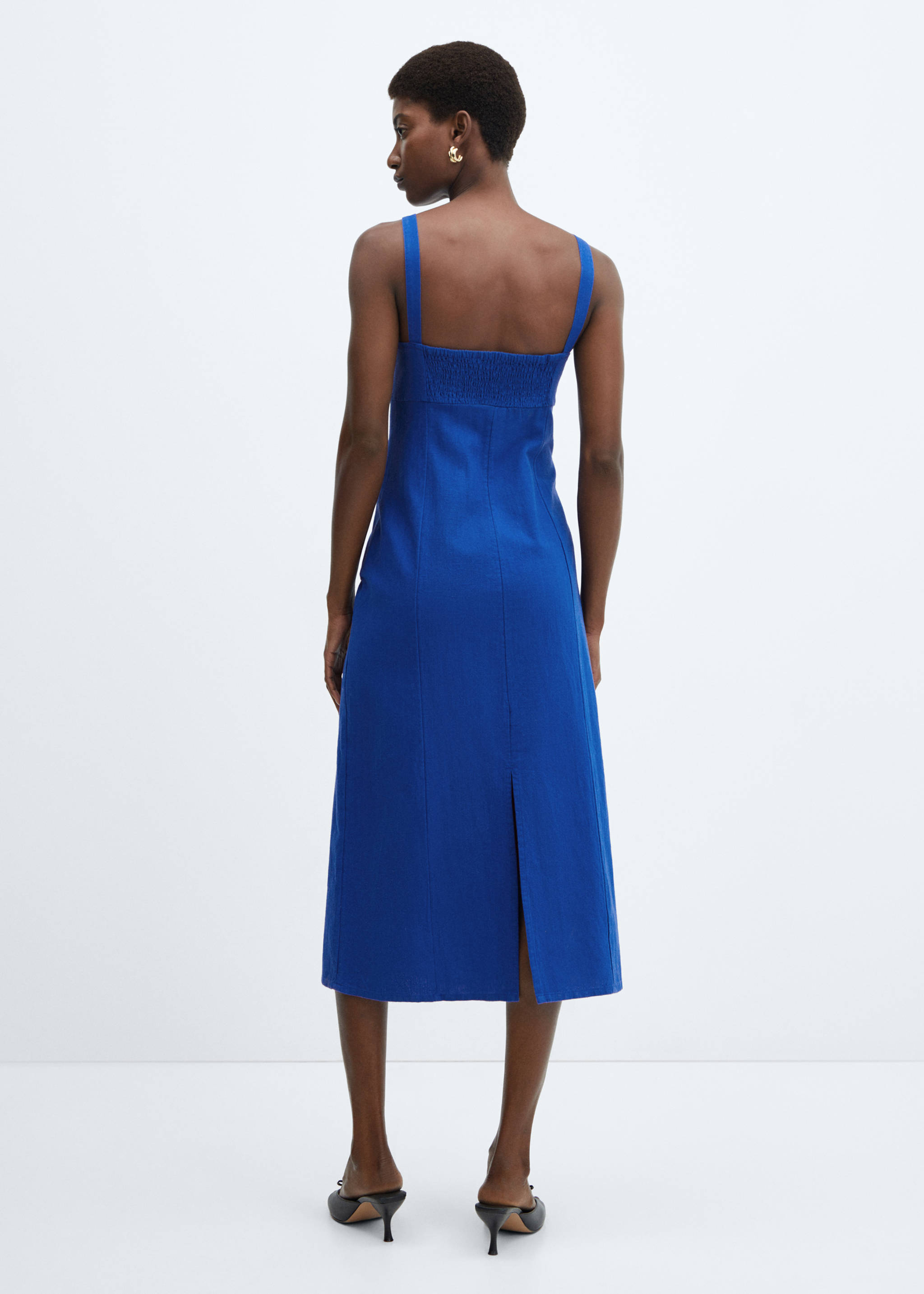 Robe coton détails ajourés - Verso de l’article