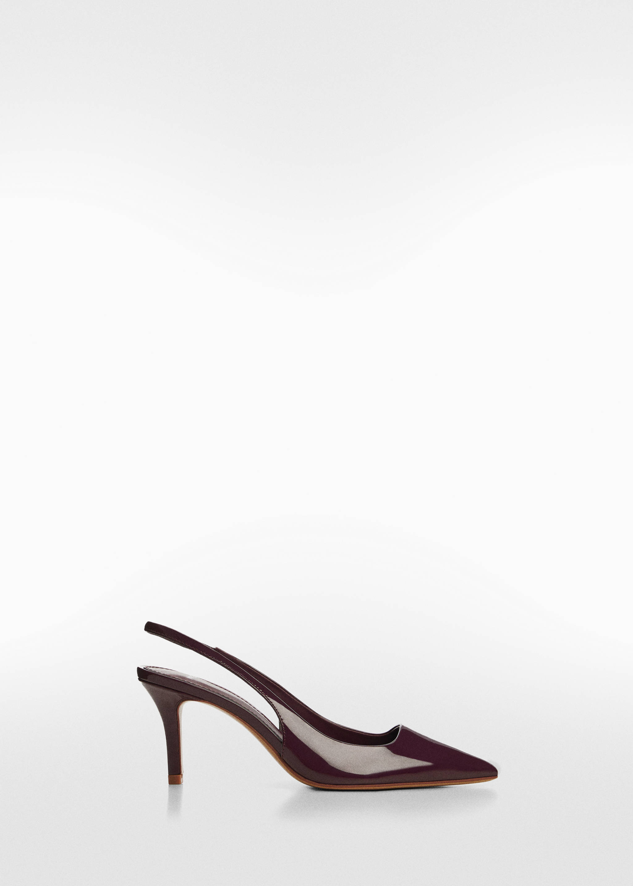 Туфли с острым мысом и открытой пяткой - Изделие без модели