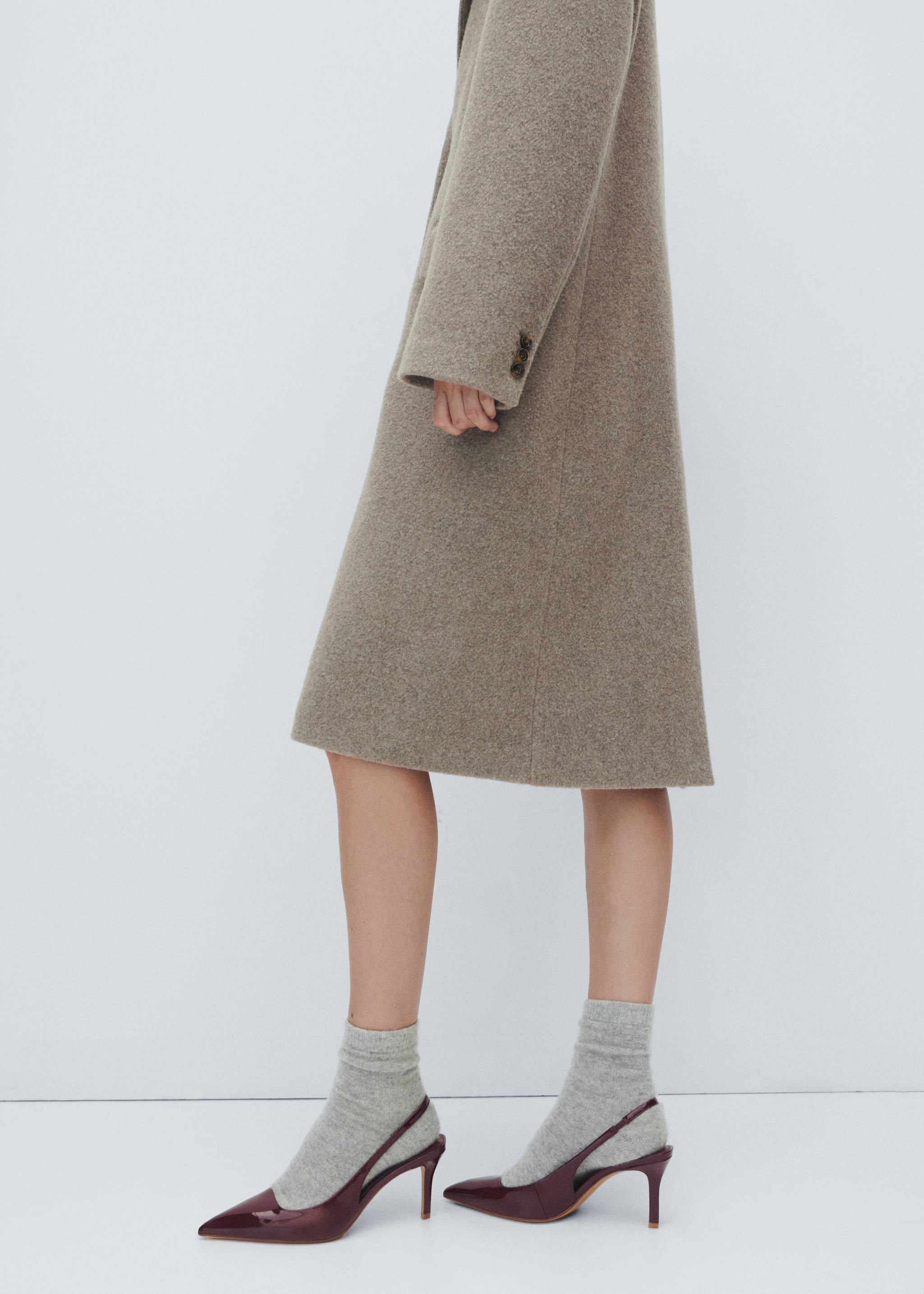 Туфли с острым мысом и открытой пяткой - Деталь изделия 9