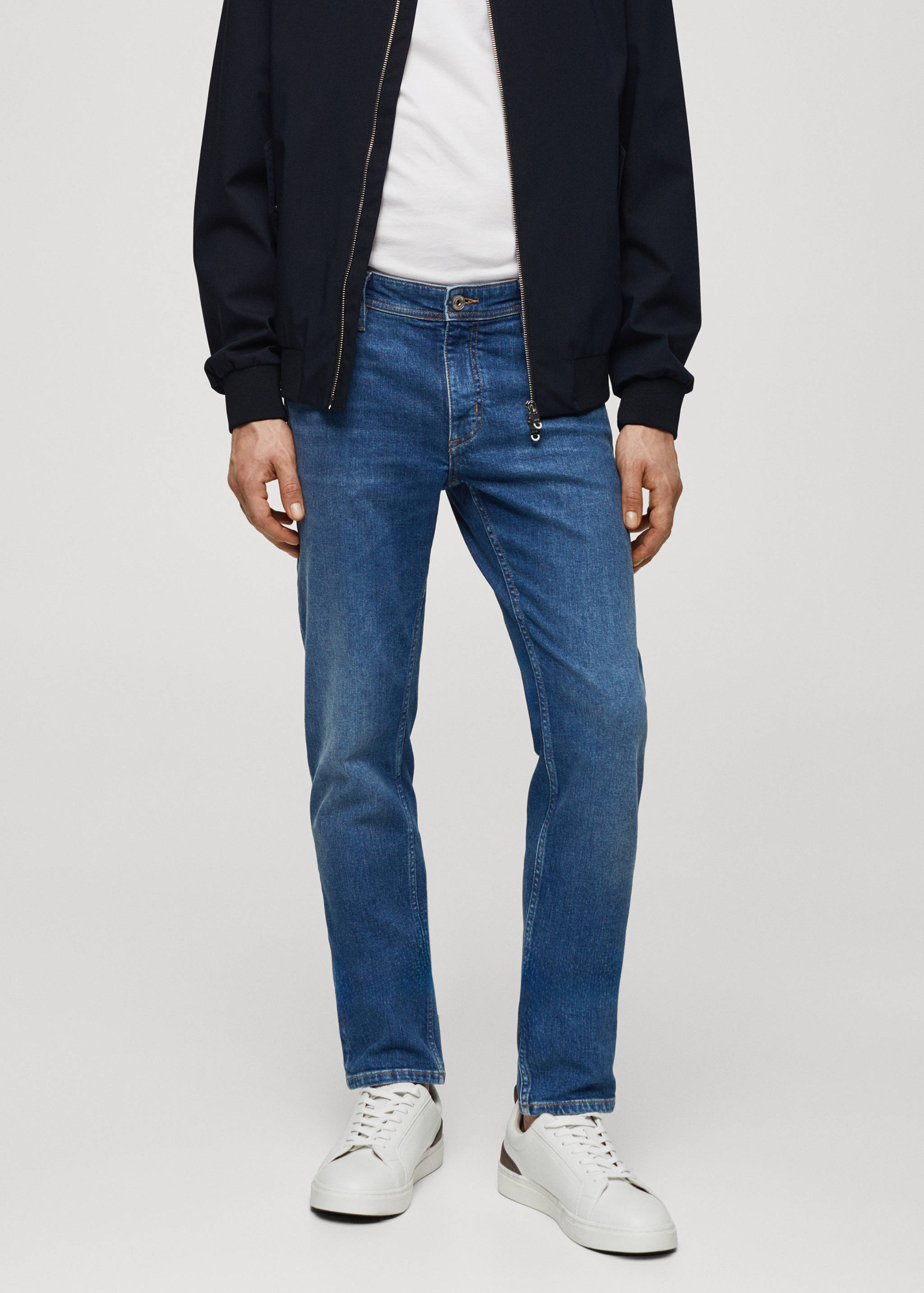 Jan slim-fit jeans - Medium plane