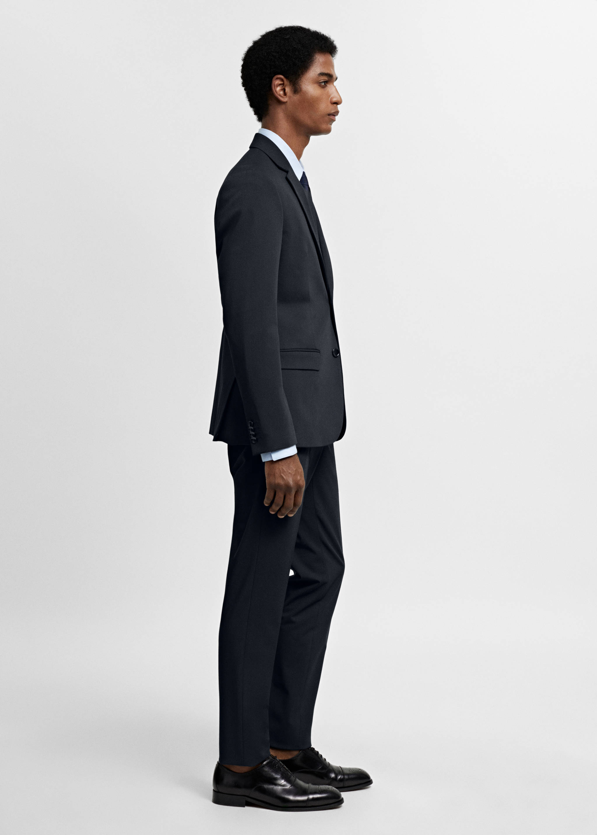 Super slim-fit suit jacket in stretch fabric - Details of the article 2