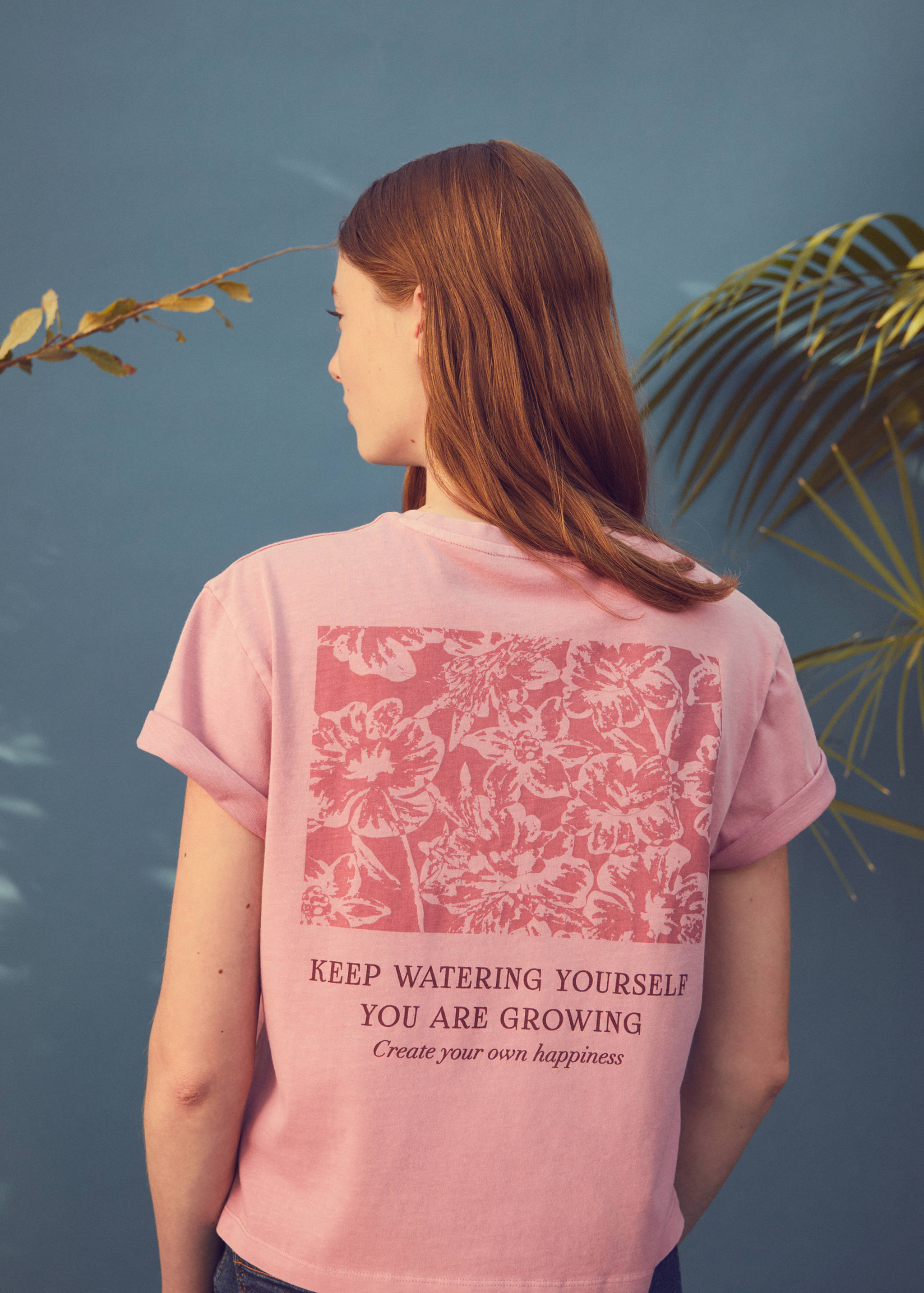 T-shirt crop imprimé - Détail de l'article 5