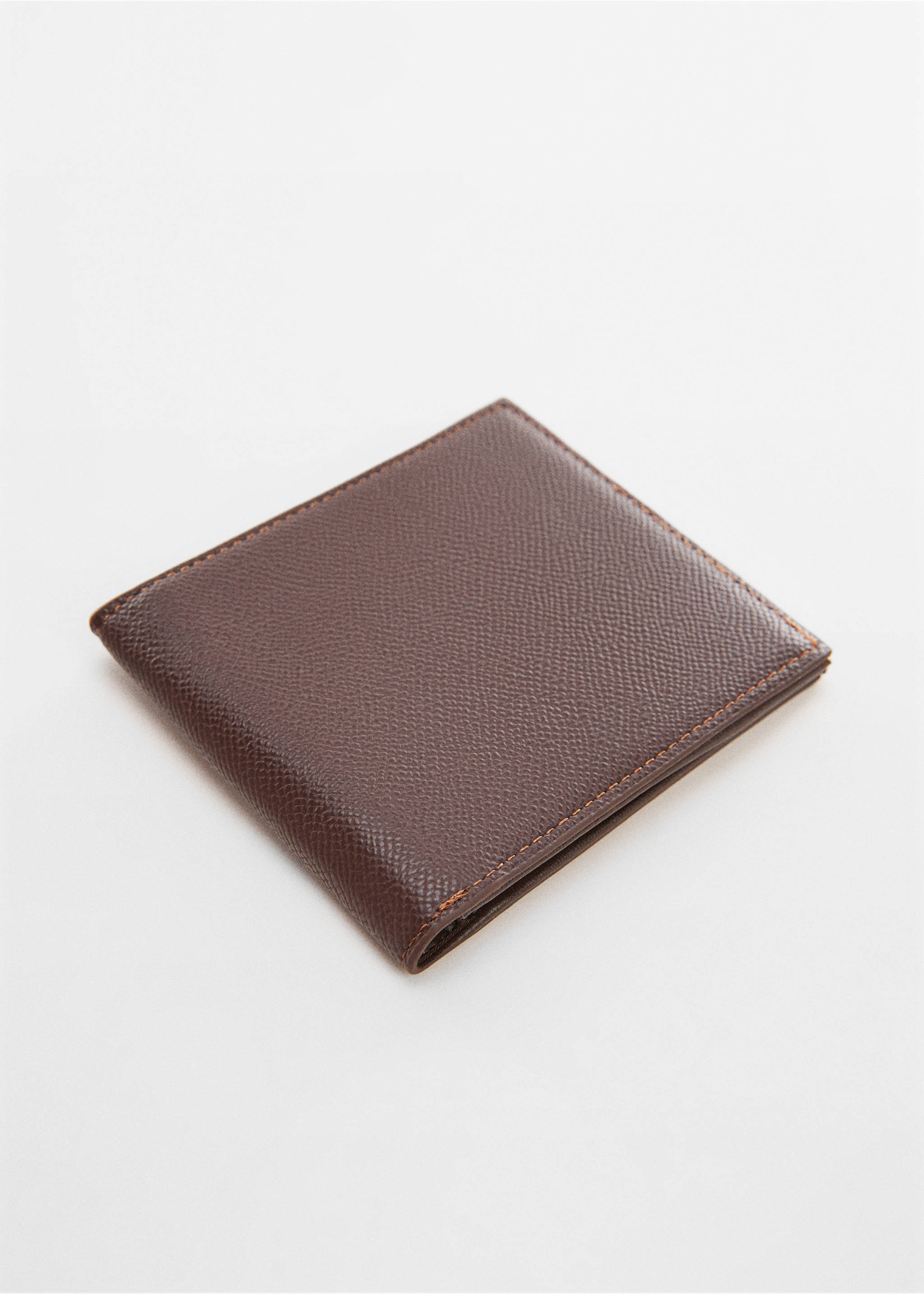 Anti-contactless card holder wallet - Medium plane, Chocolate. Ref: 67050638-00.