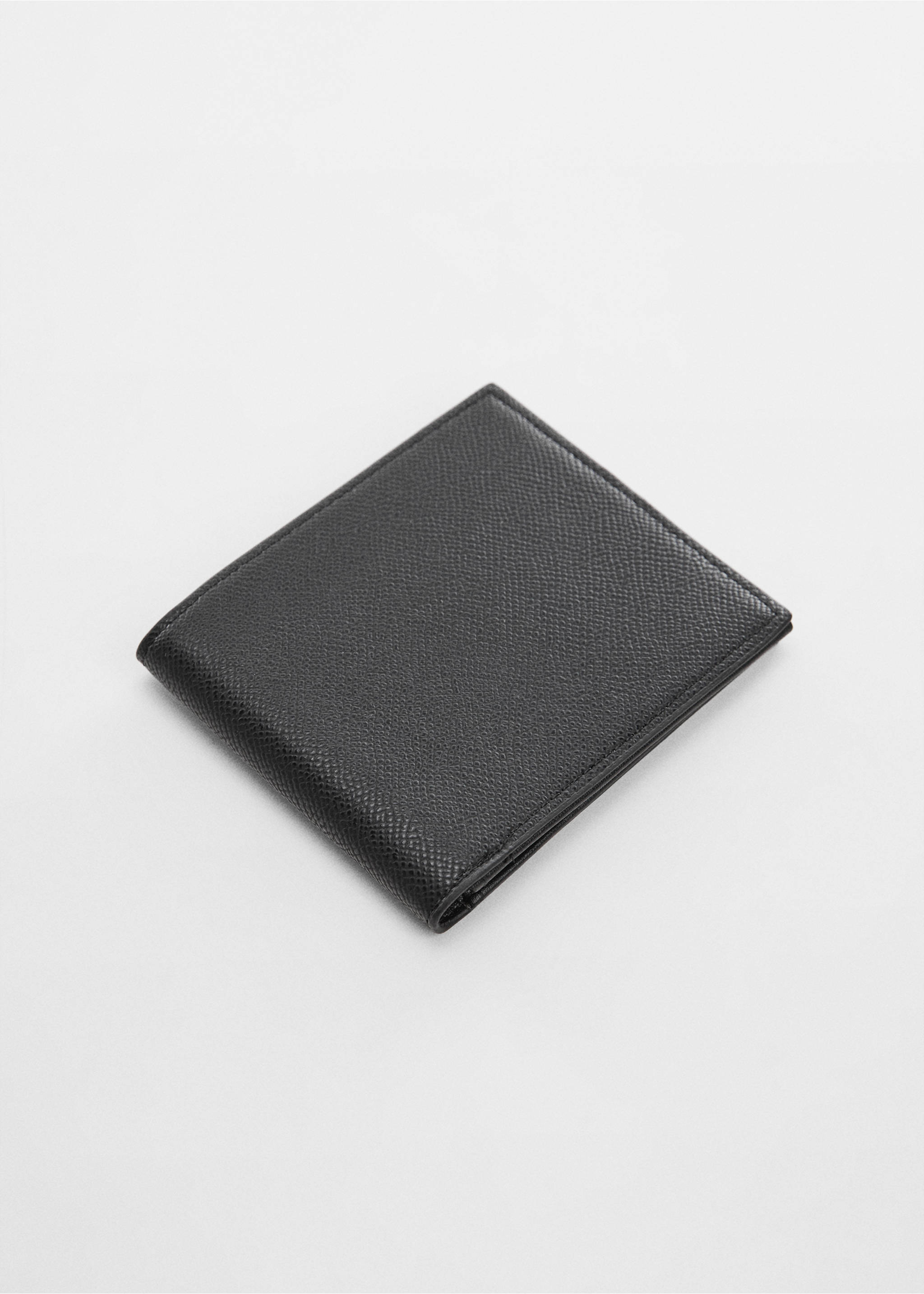Billetero tarjetero anti contacless - Plano medio, Negro. Ref: 67050638-00.