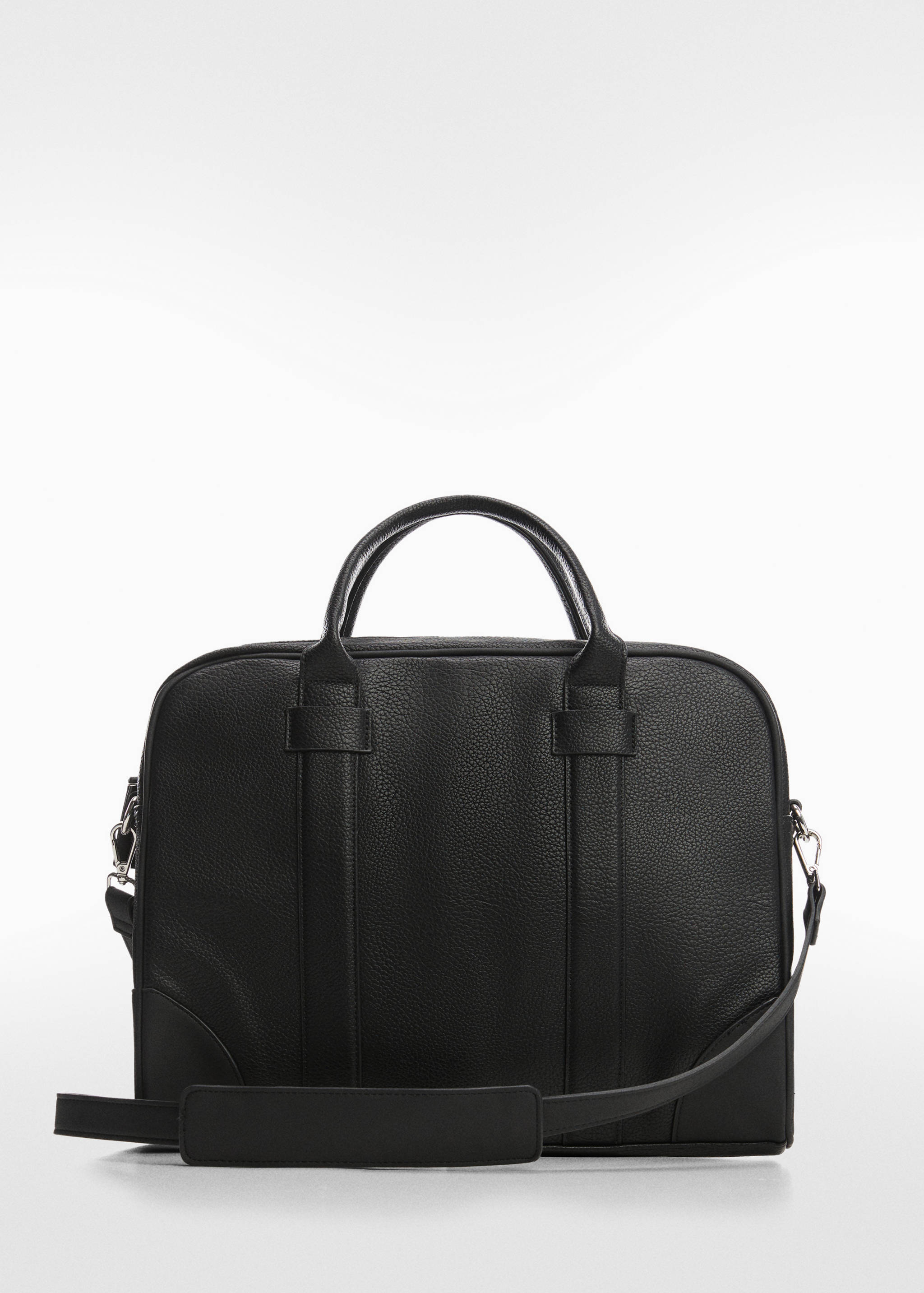 Faux-leather briefcase - Article without model