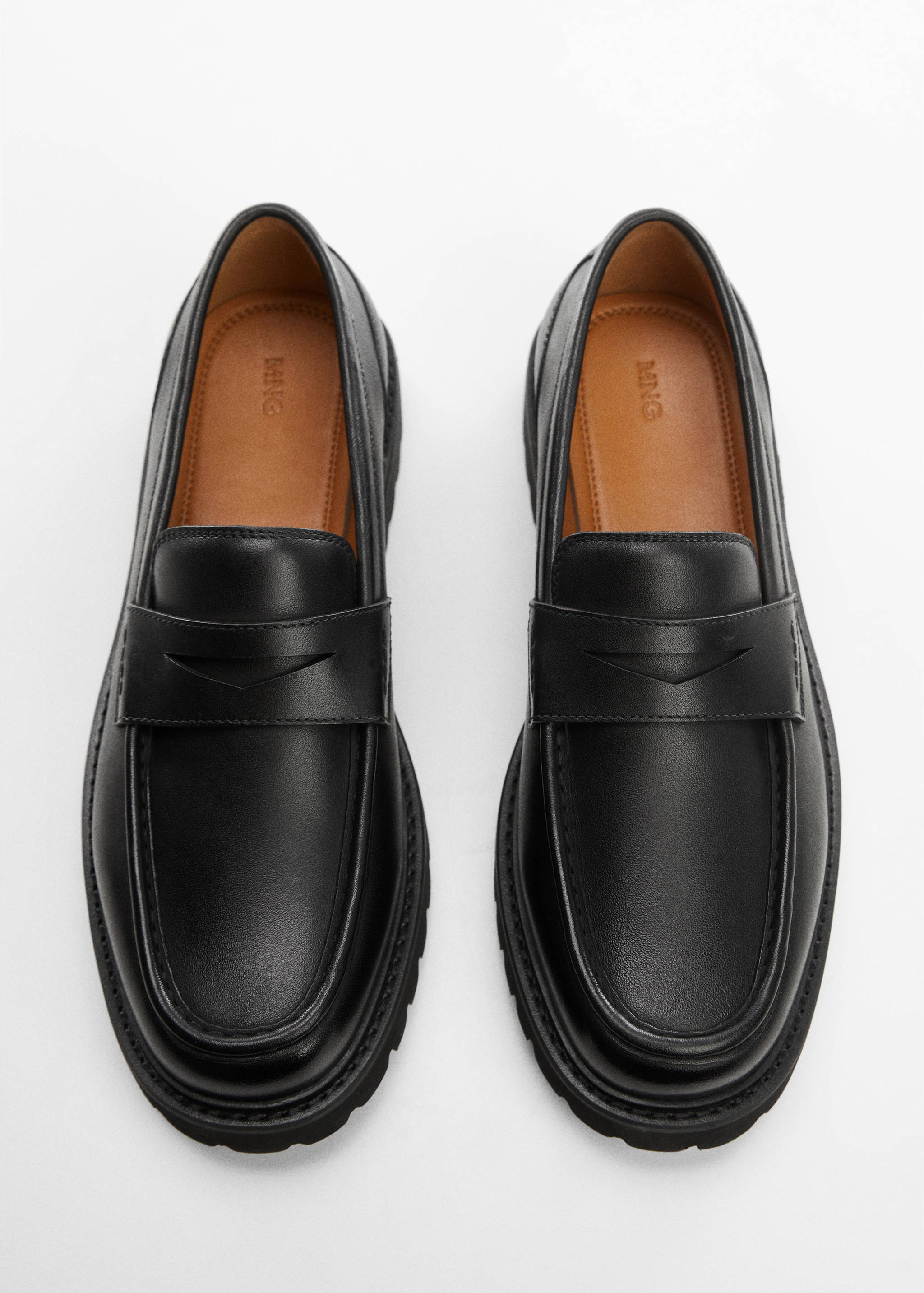 Mocassins cuir semelle track - Détail de l'article 3