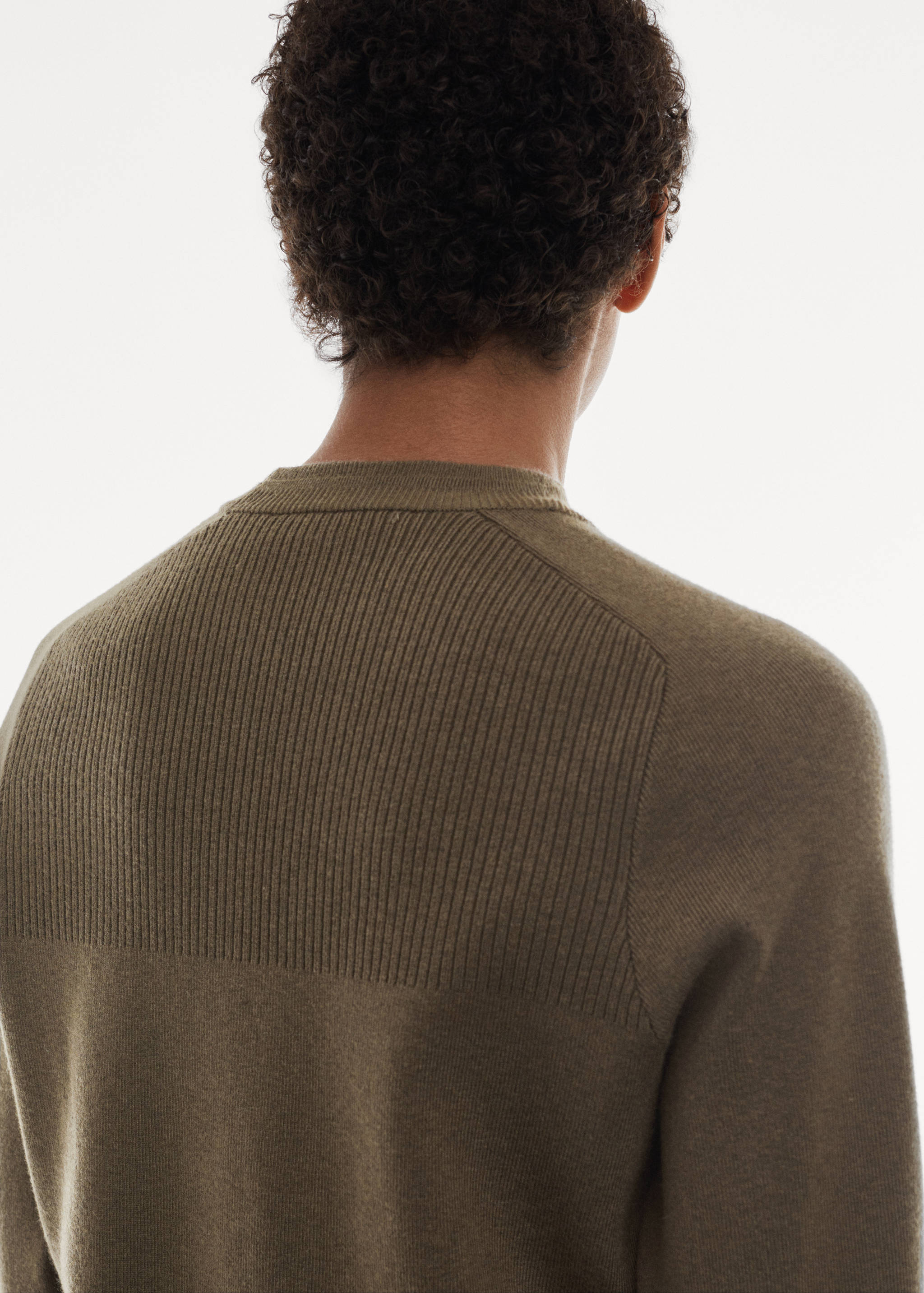 Pull-over stretch détail côtelé - Détail de l'article 6