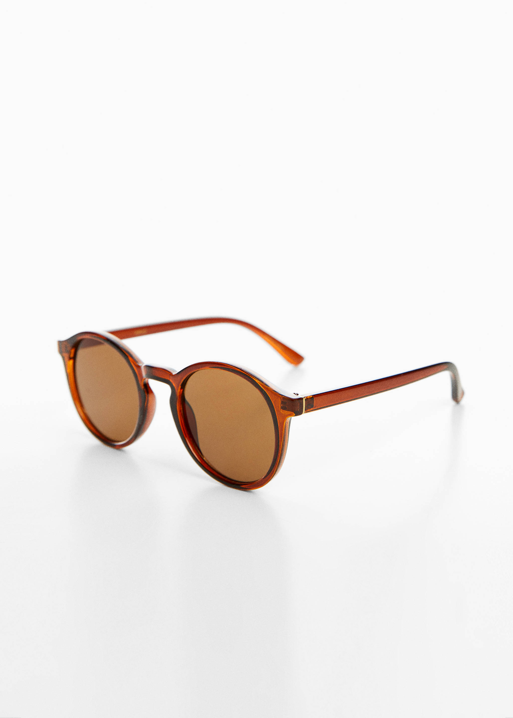 Rounded frame sunglasses - Medium plane