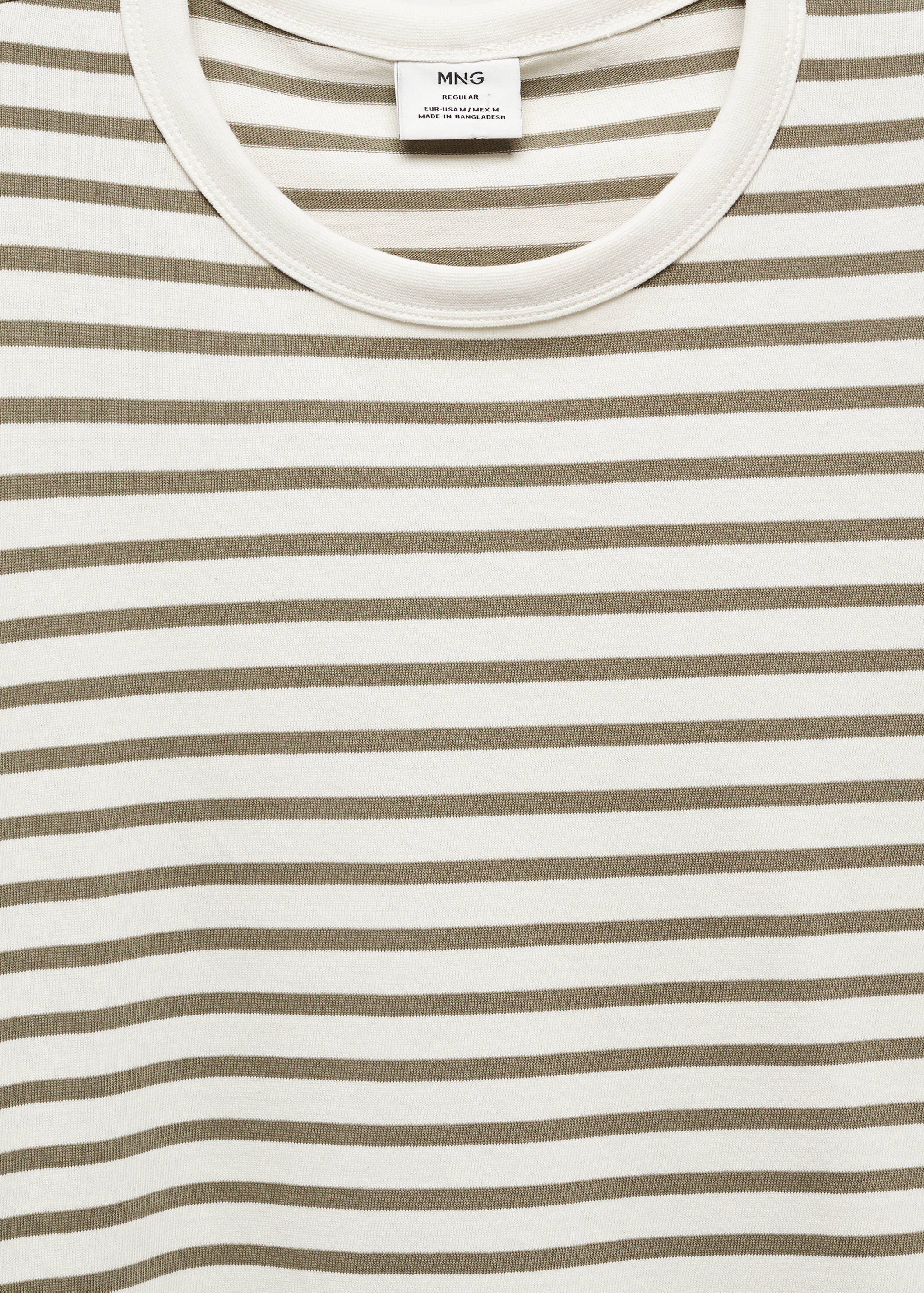 T-shirt manches longues rayures - Détail de l'article 8
