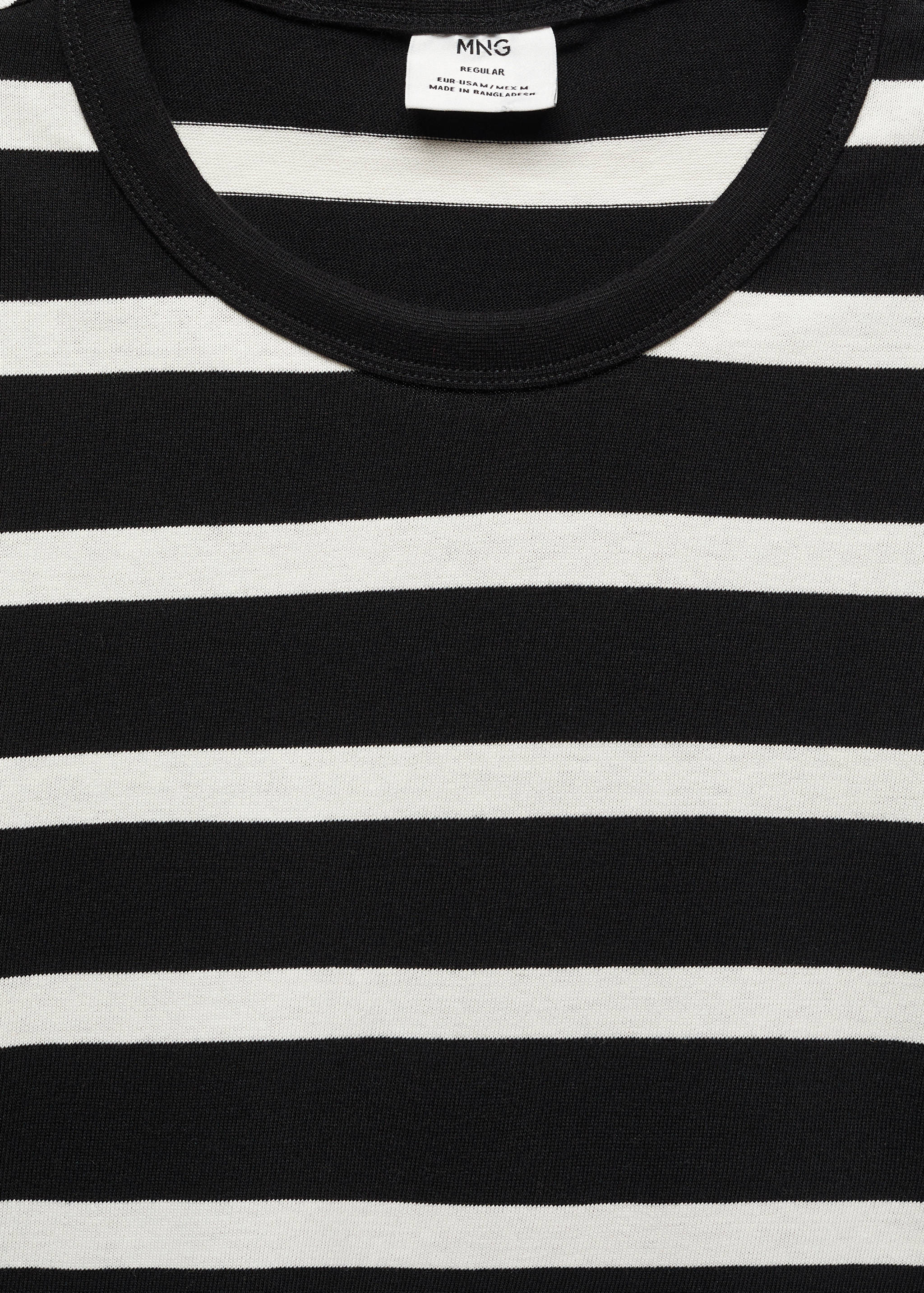 T-shirt manches longues rayures - Détail de l'article 8