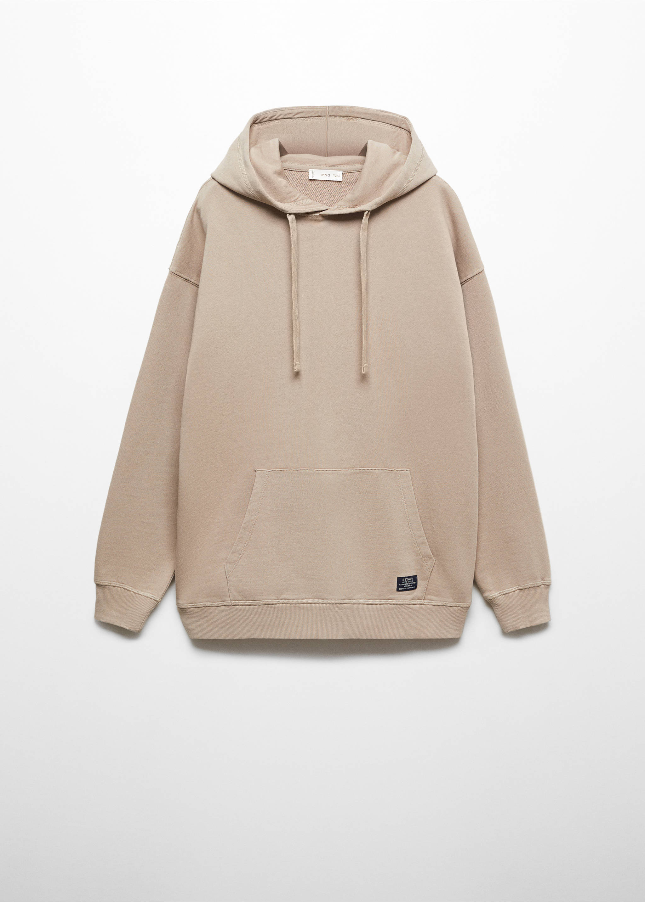 Unisex hoodie - Article without model, Beige. Ref: 67050652-00.