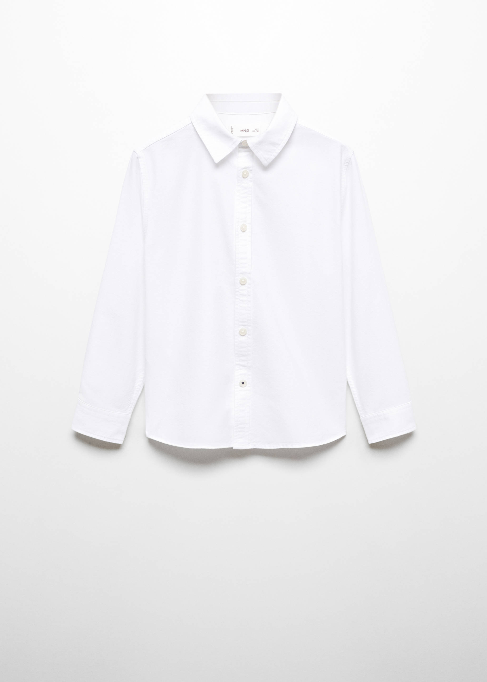 옥스포드 코튼 셔츠 - 모델 없는 상품