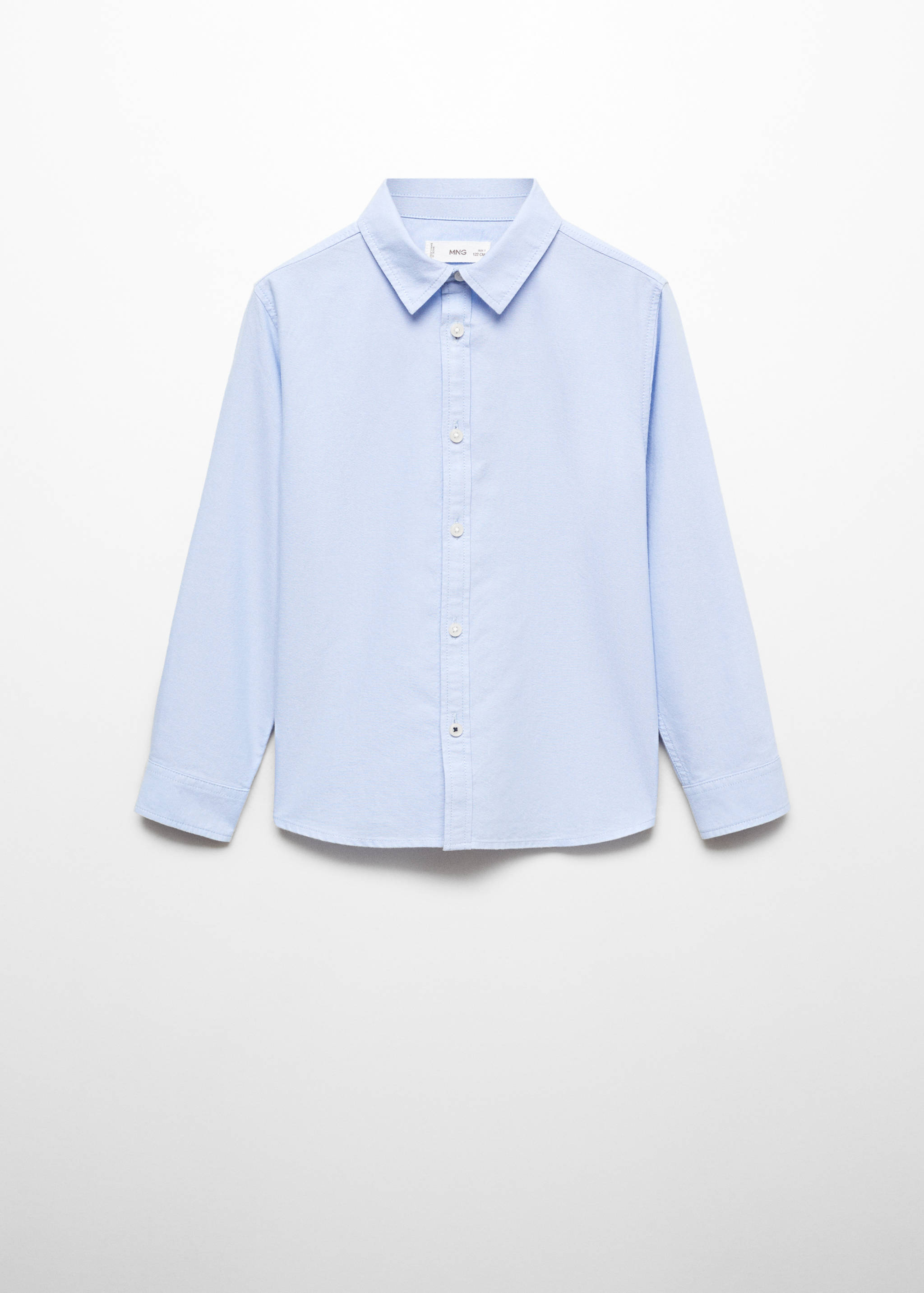 옥스포드 코튼 셔츠 - 모델 없는 상품