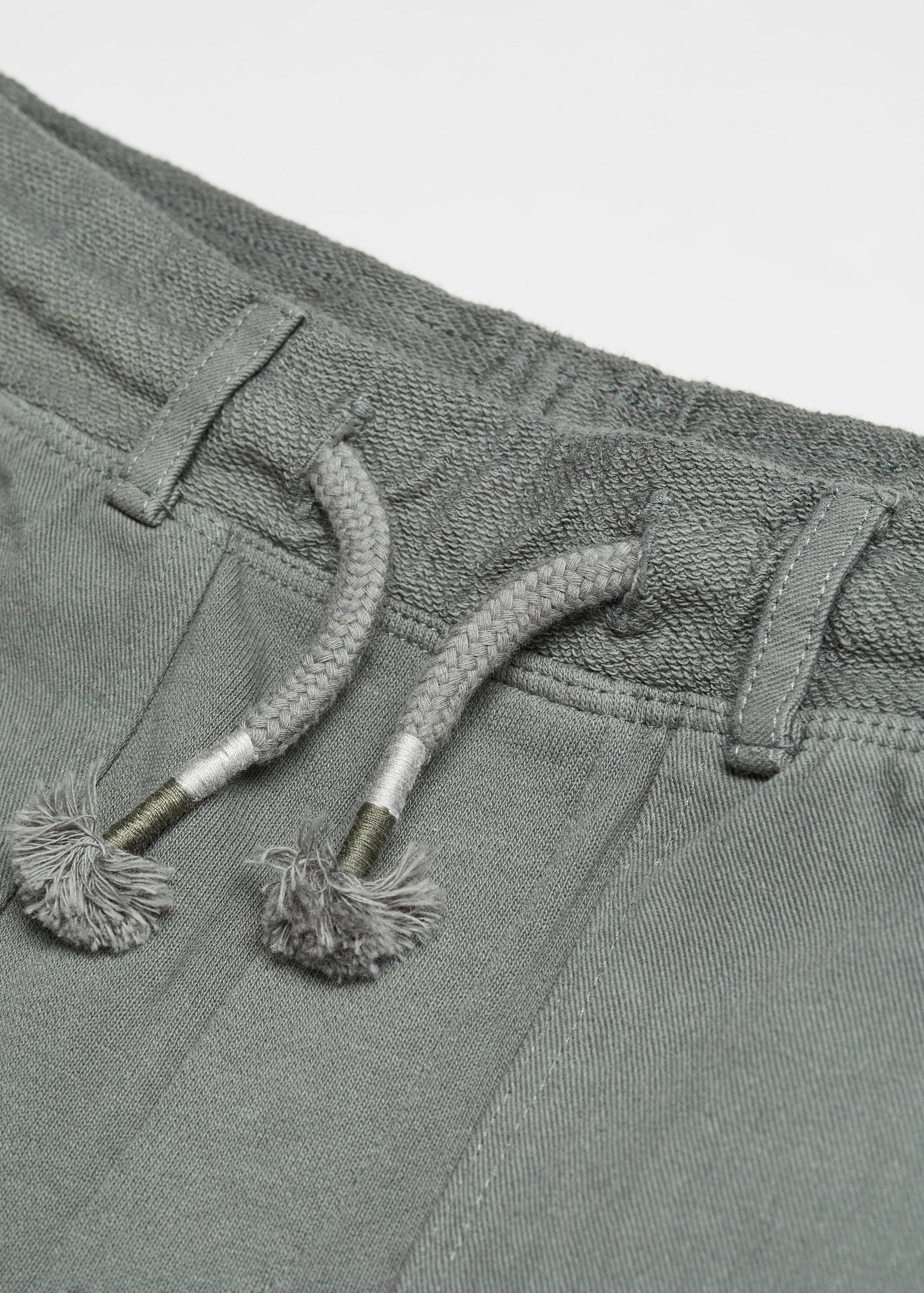 棉质慢跑长裤 - null