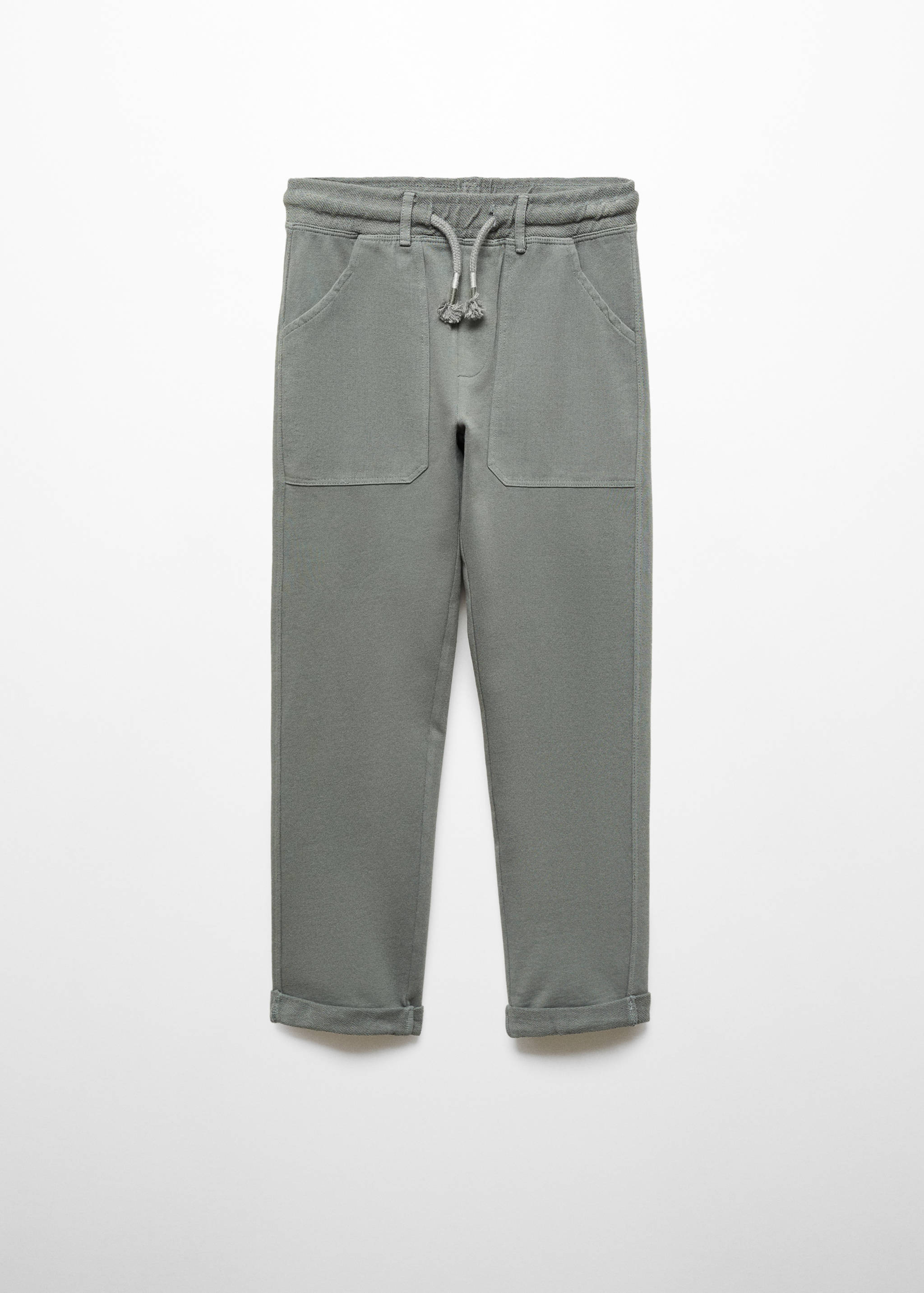 Cotton jogger-style trousers - Article without model