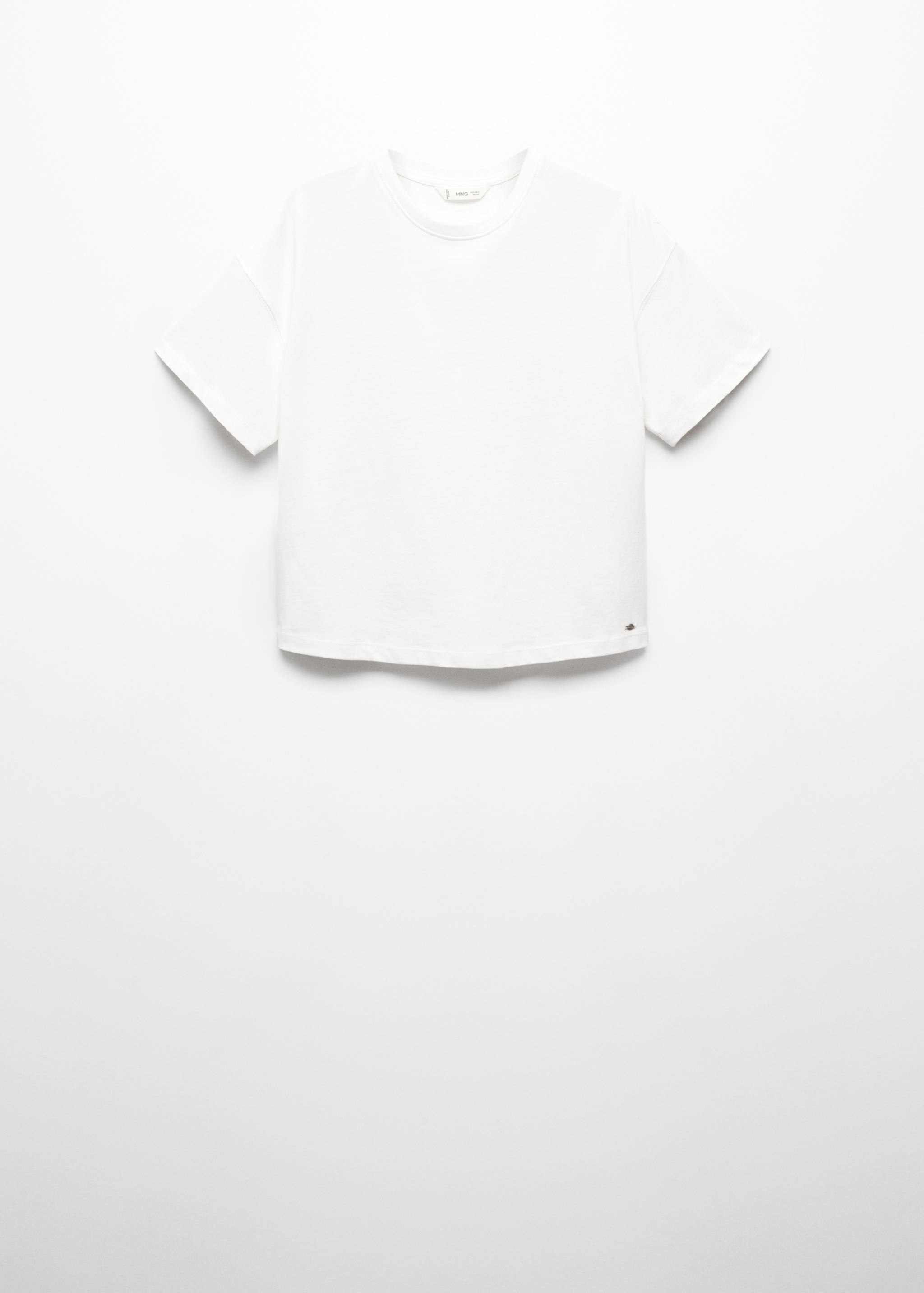 Essential cotton T-shirt - Article without model