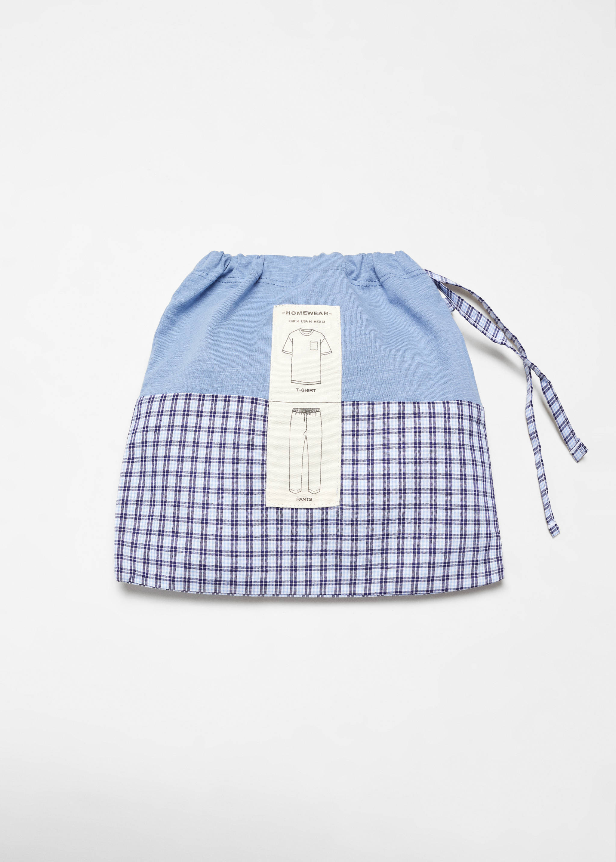 Check cotton pyjama pack - Details of the article 0