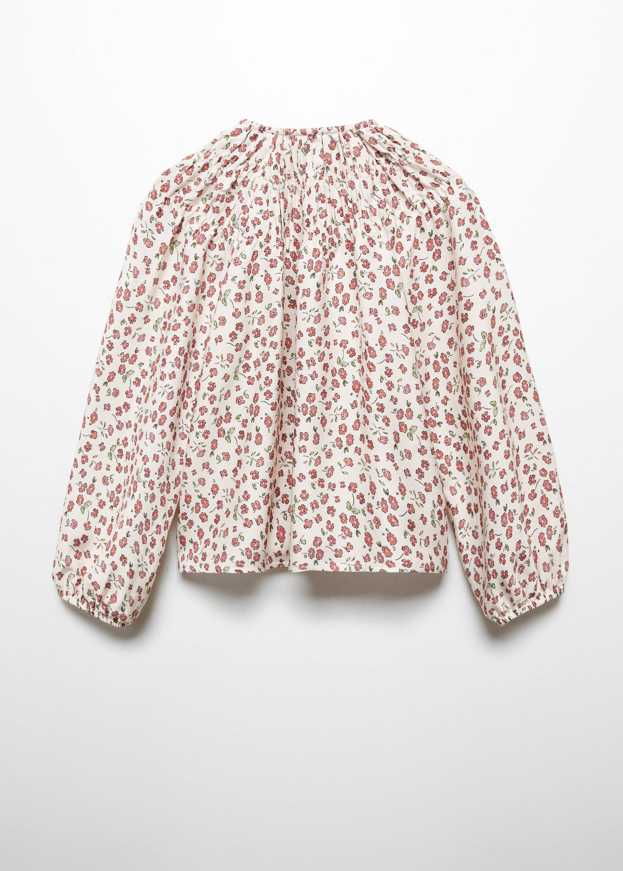 Blus bermotif bunga - Versi terbalik dari barang