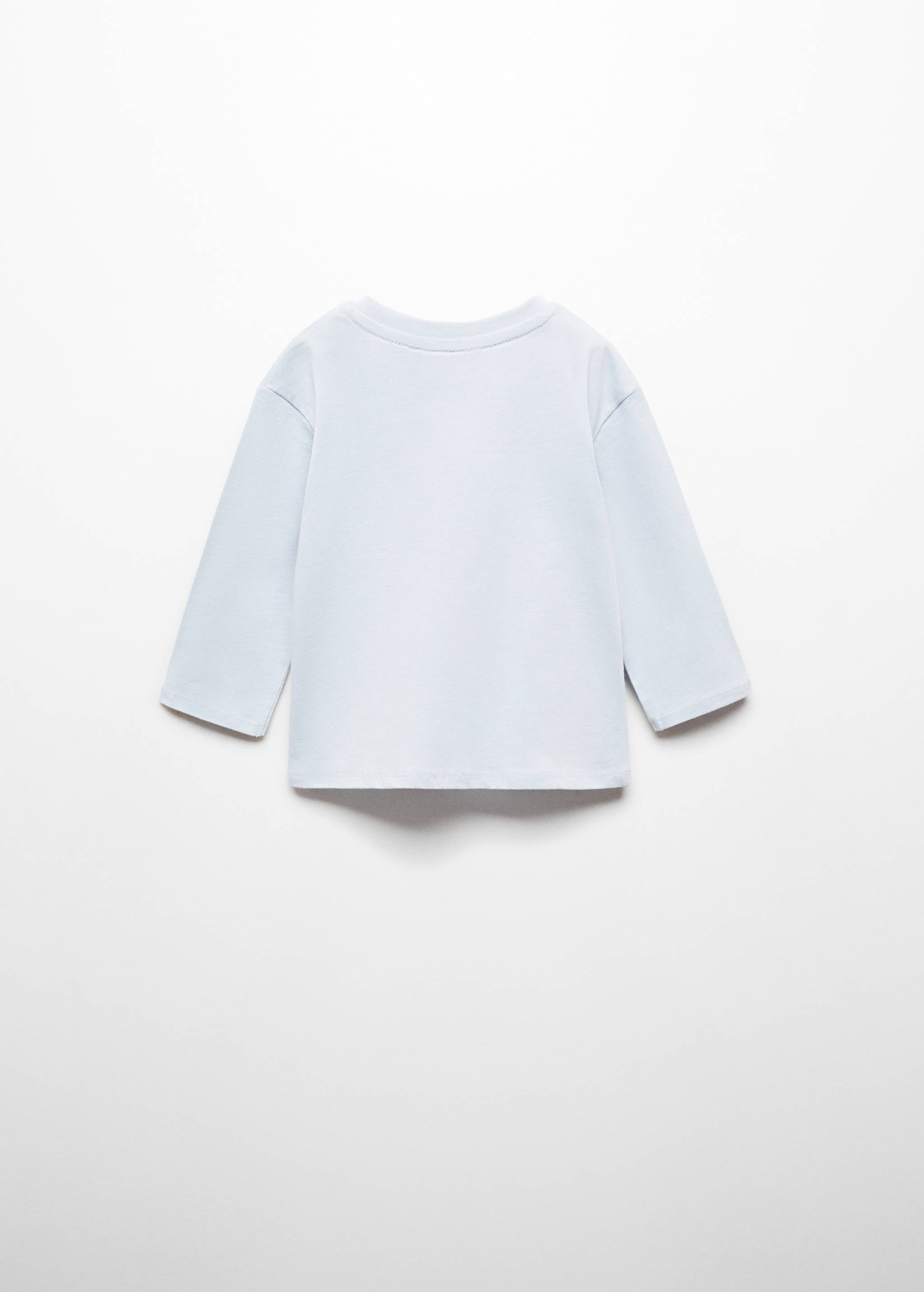 تي شيرت برسالة بترتر - الجهة الخلفية للمنتج