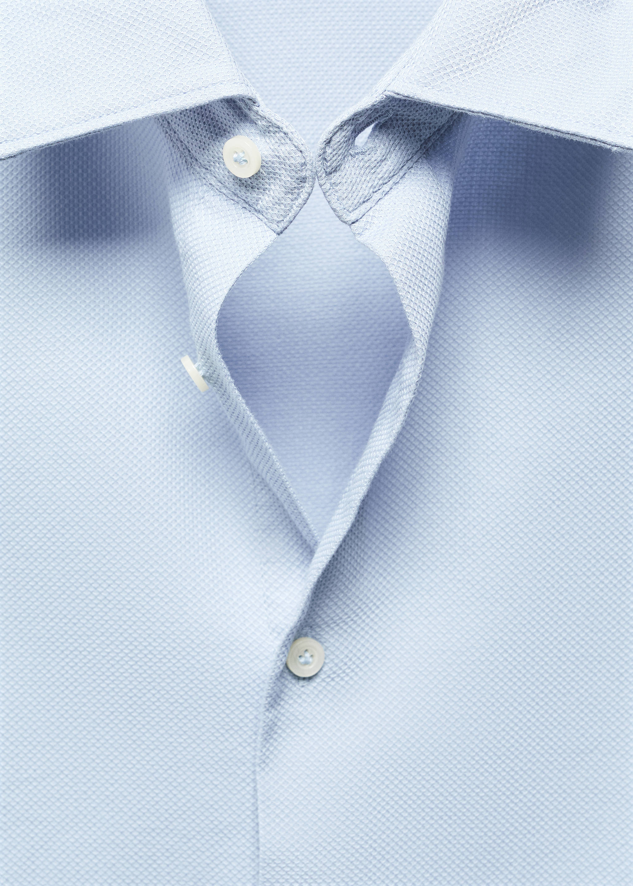 Chemise slim fit structurée coton - Détail de l'article 8