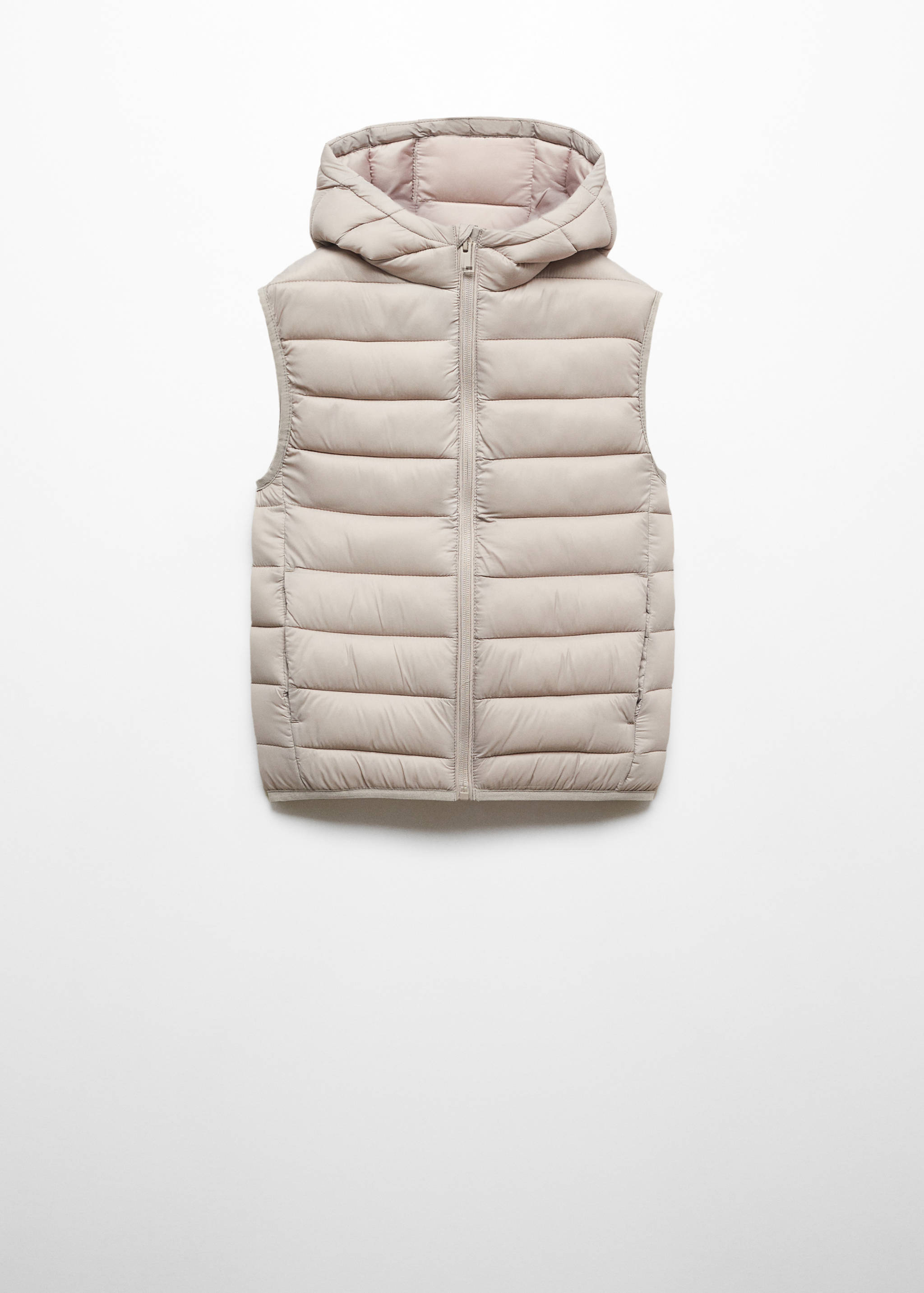 Colete acolchoado capuz - Artigo sem modelo