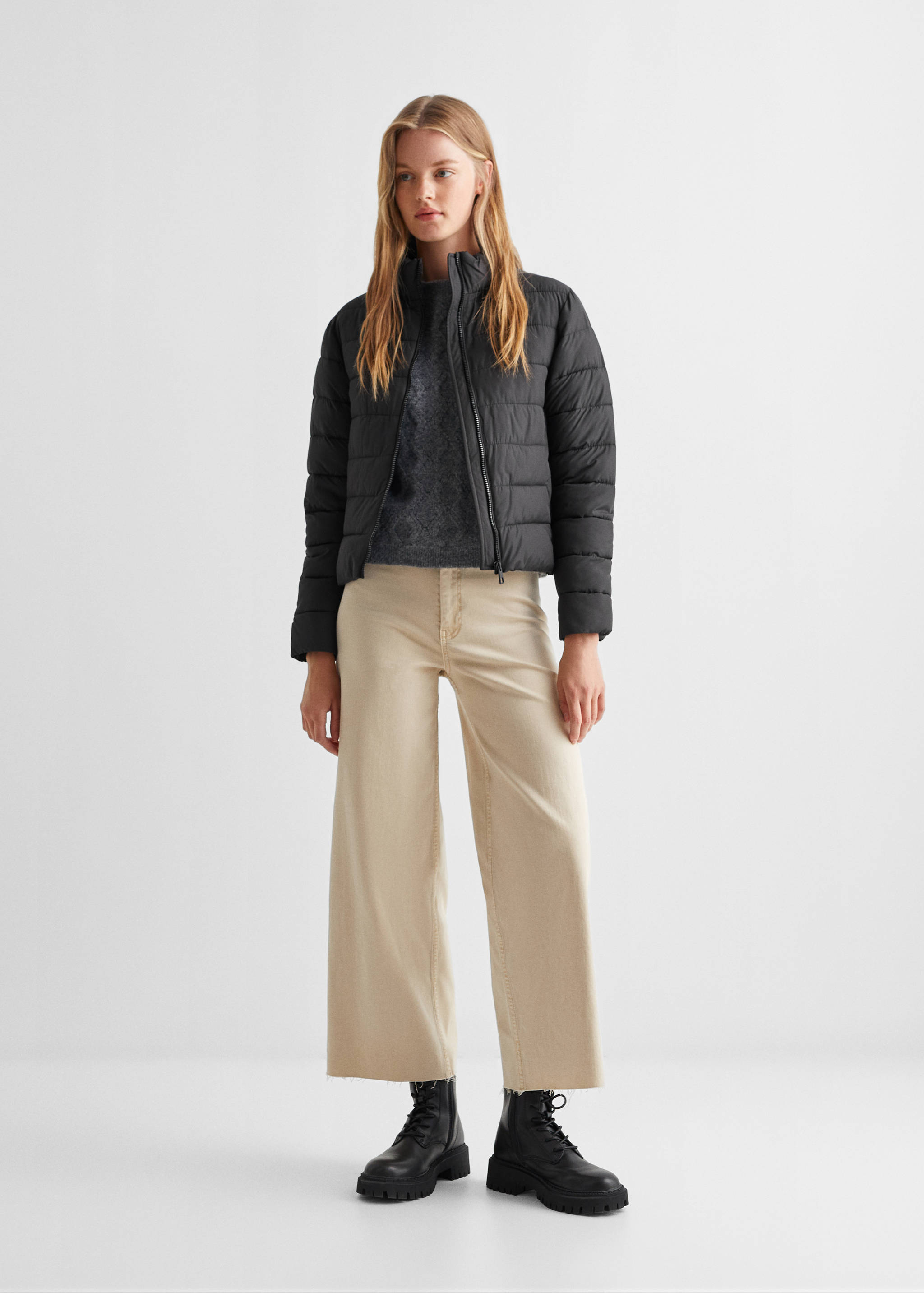 Veste matelassée - Plan général