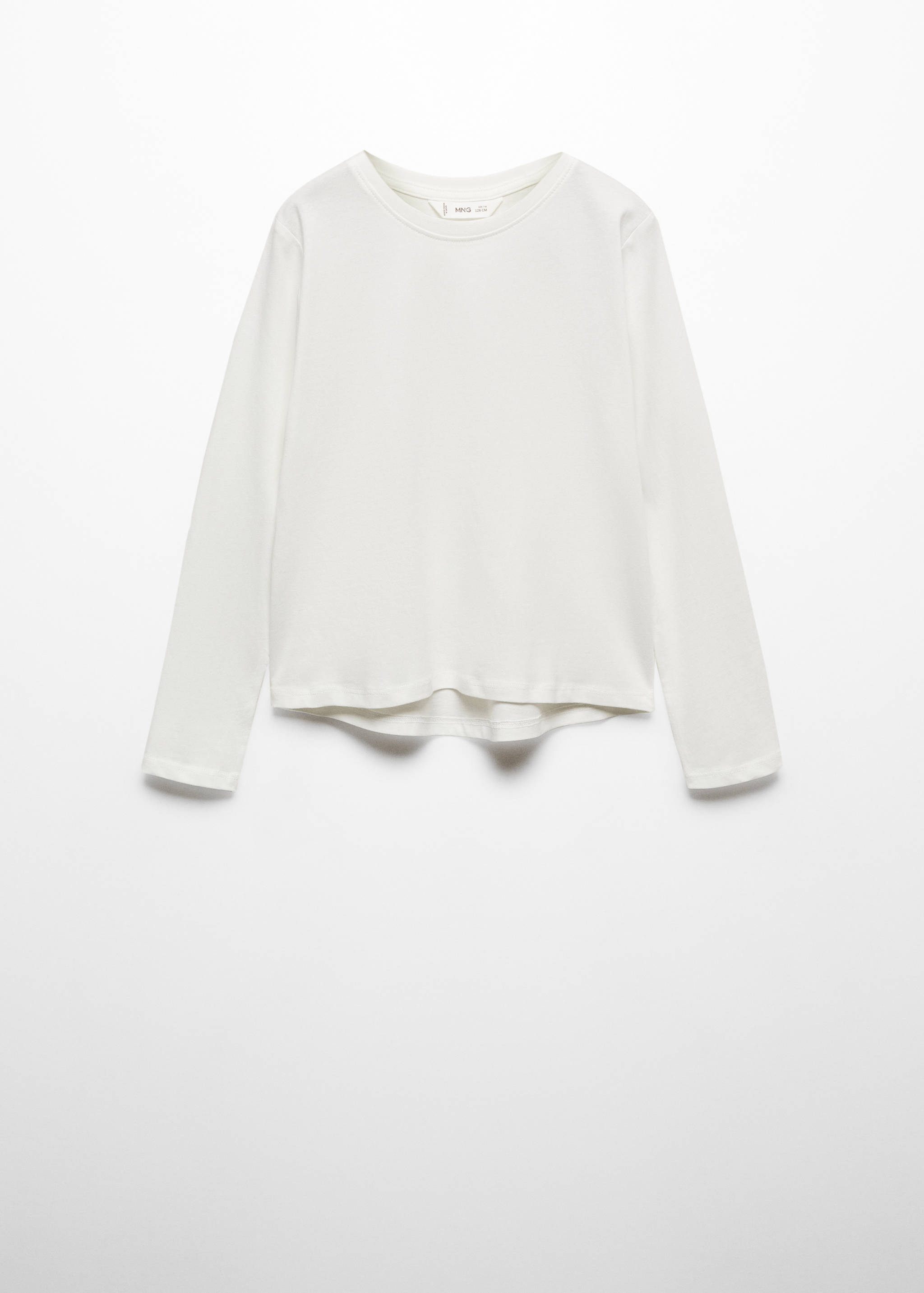 Long sleeve cotton t-shirt - Article without model