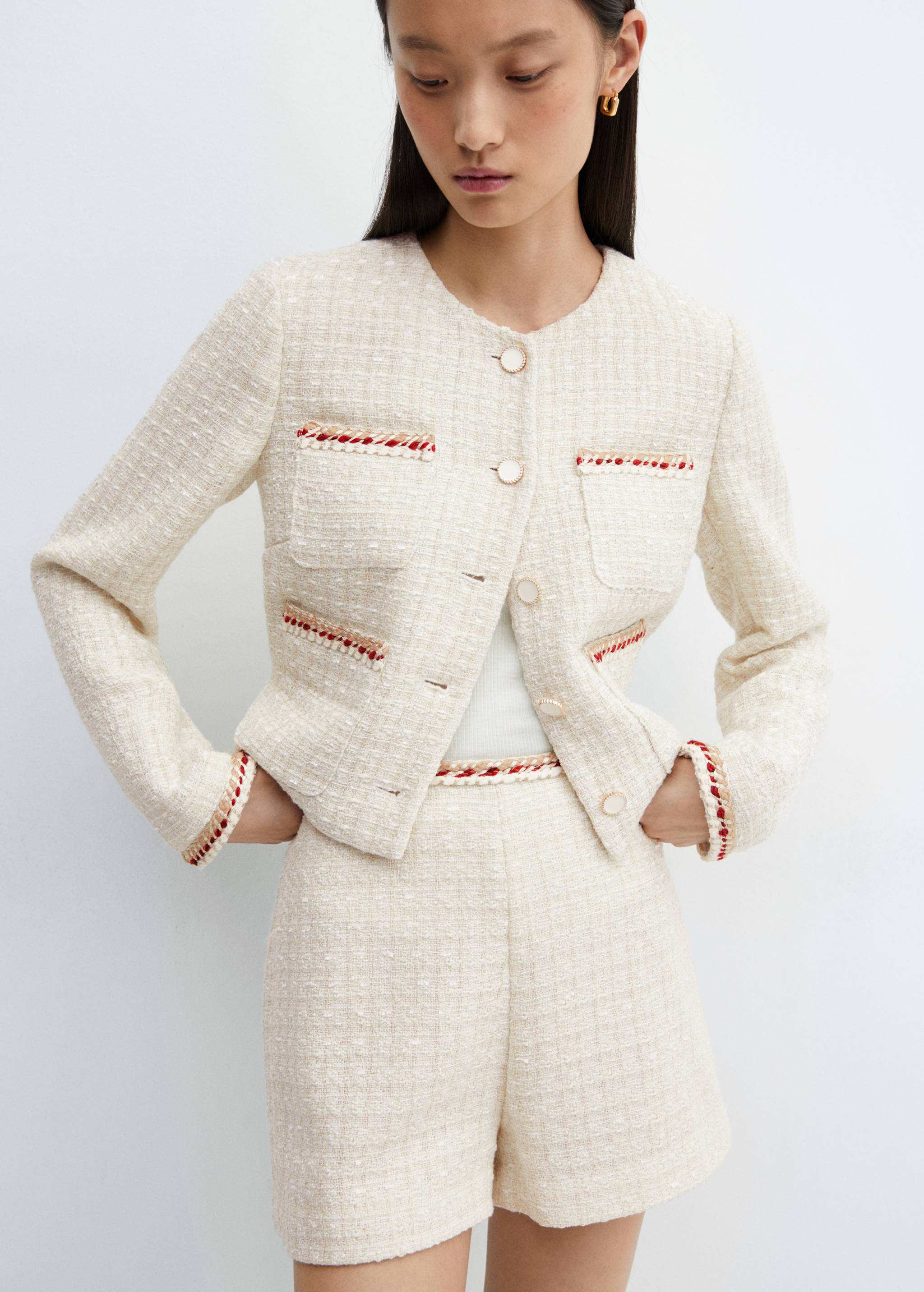 Short tweed liseré - Détail de l'article 1