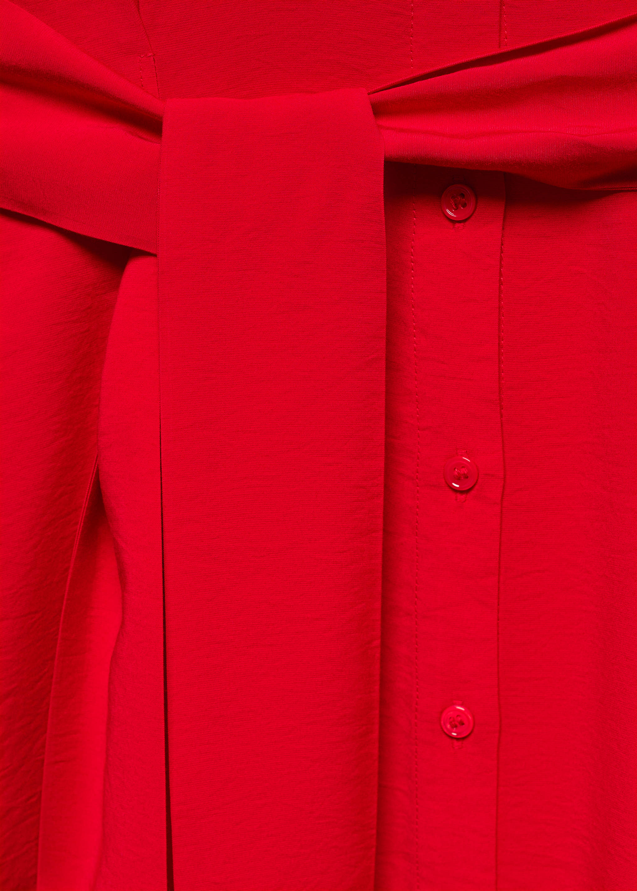 Bow shirt dress - Details of the article 8