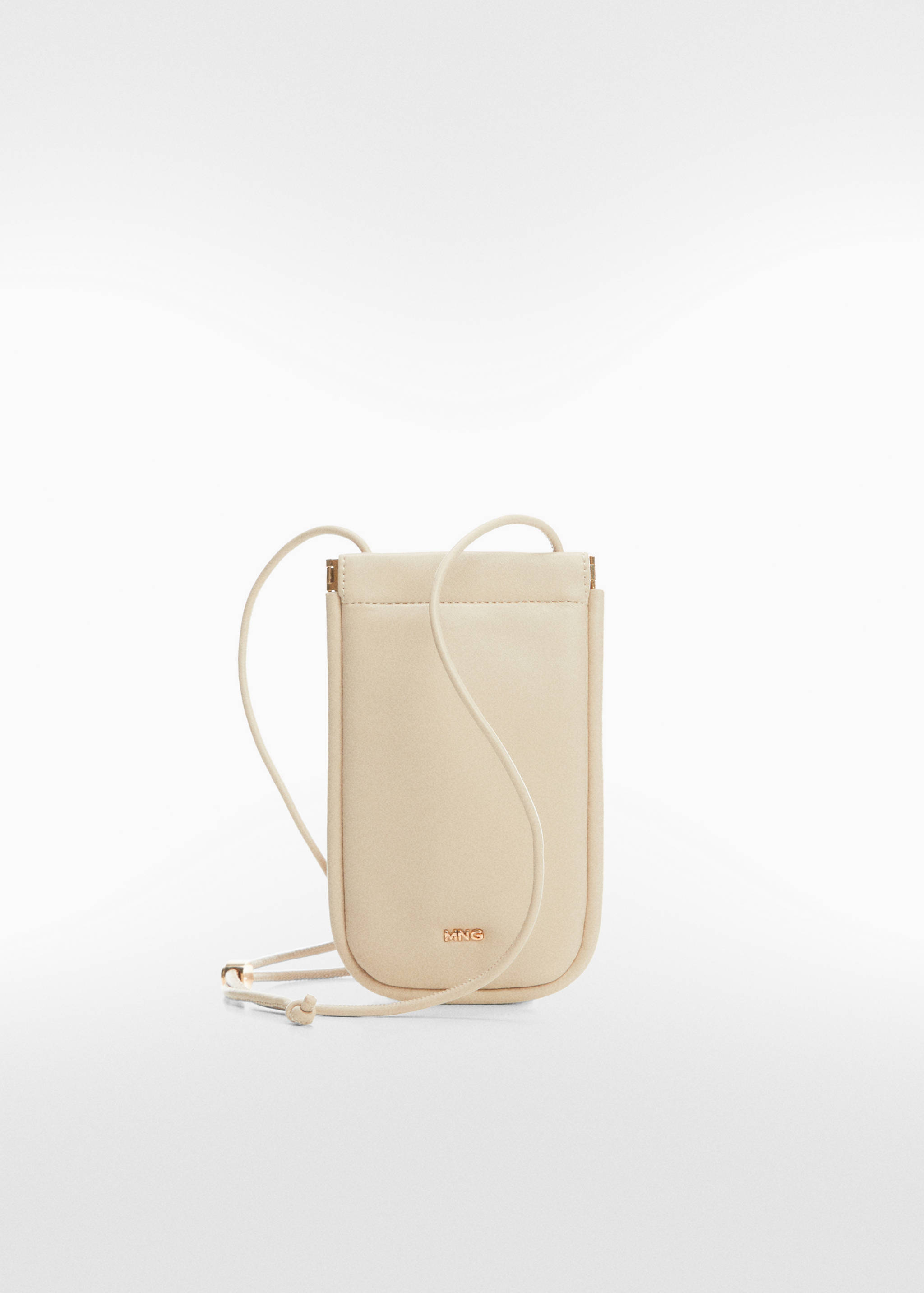 Quilted mobile case with logo - Article without model