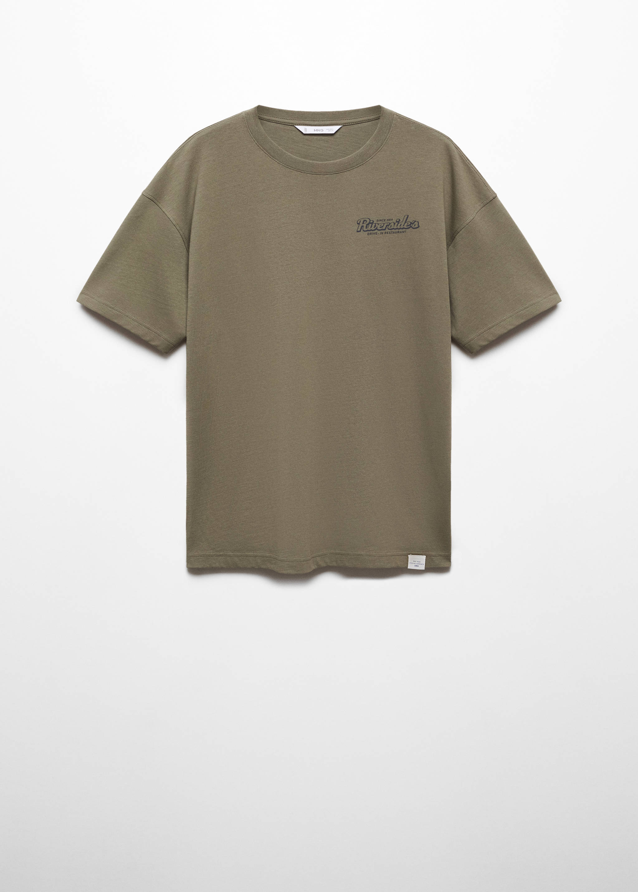 T-shirt med meddelande - Artikel utan modell