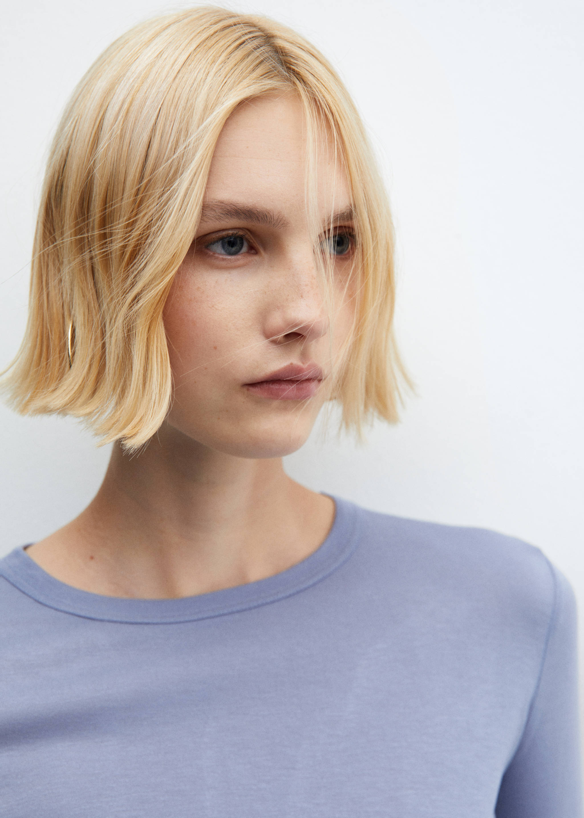 Camiseta manga larga cuello redondo - Detalle del artículo 1