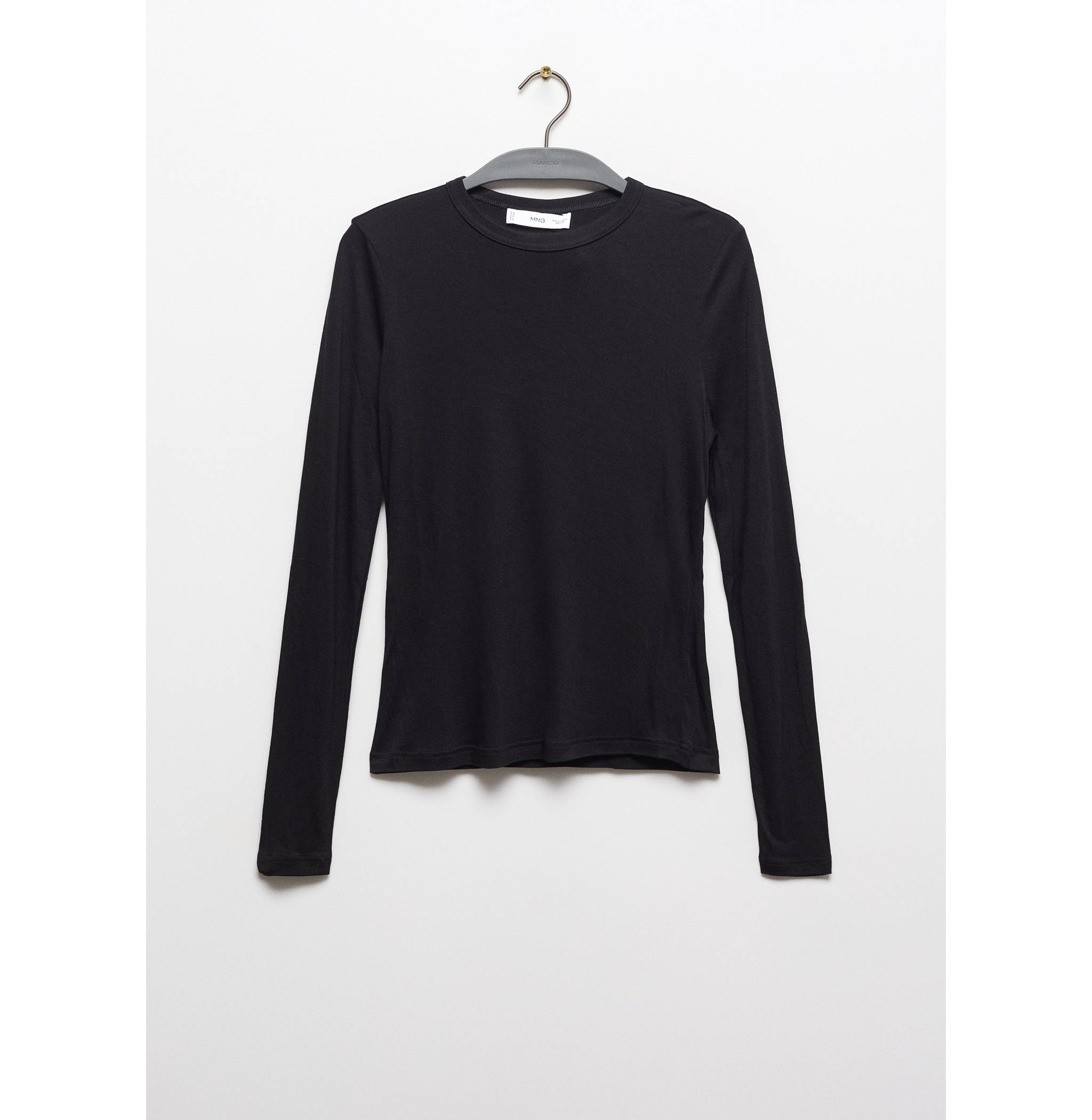 Round-neck long-sleeved t-shirt - Article without model