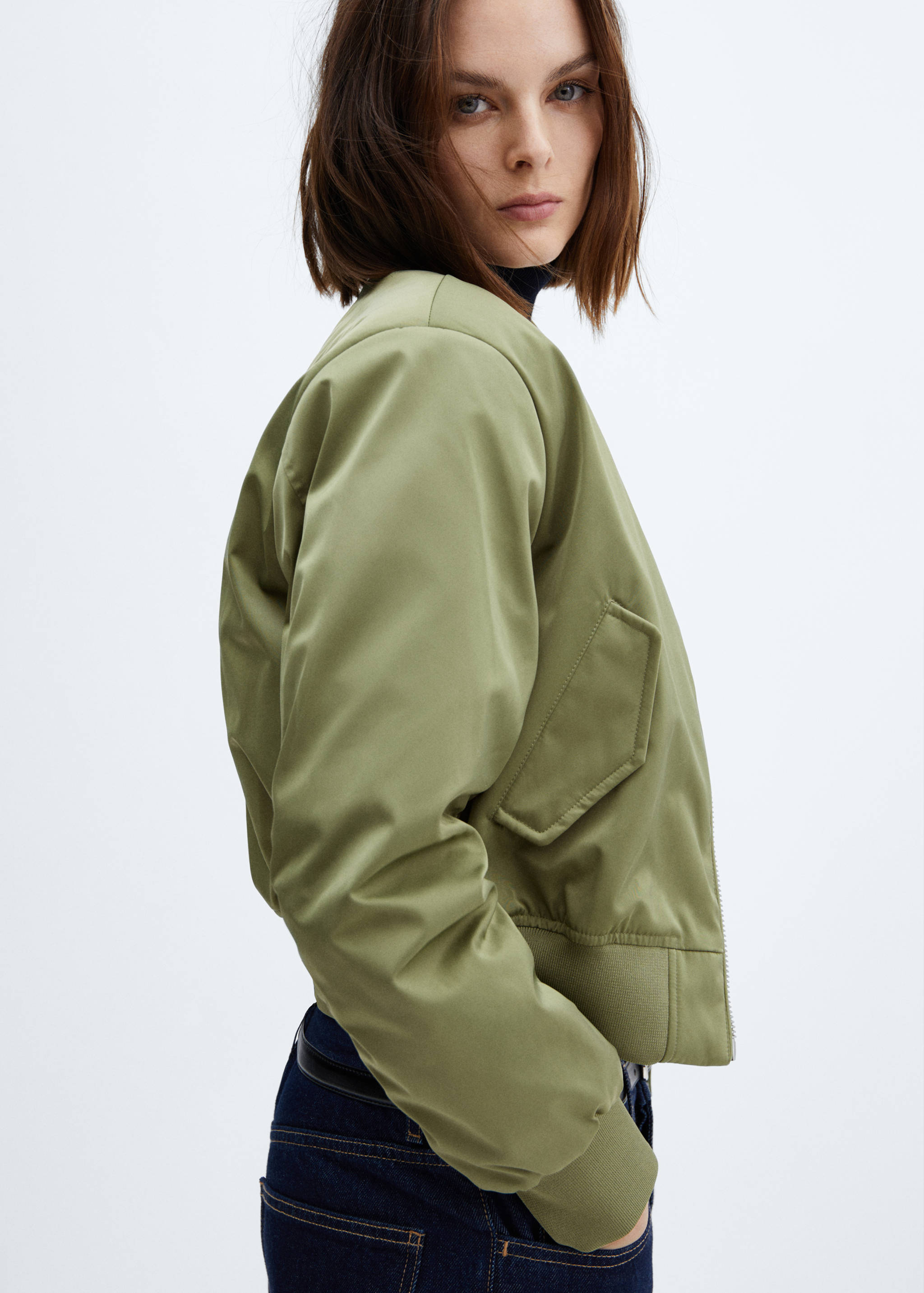Oversized bomber jacket - Details of the article 6