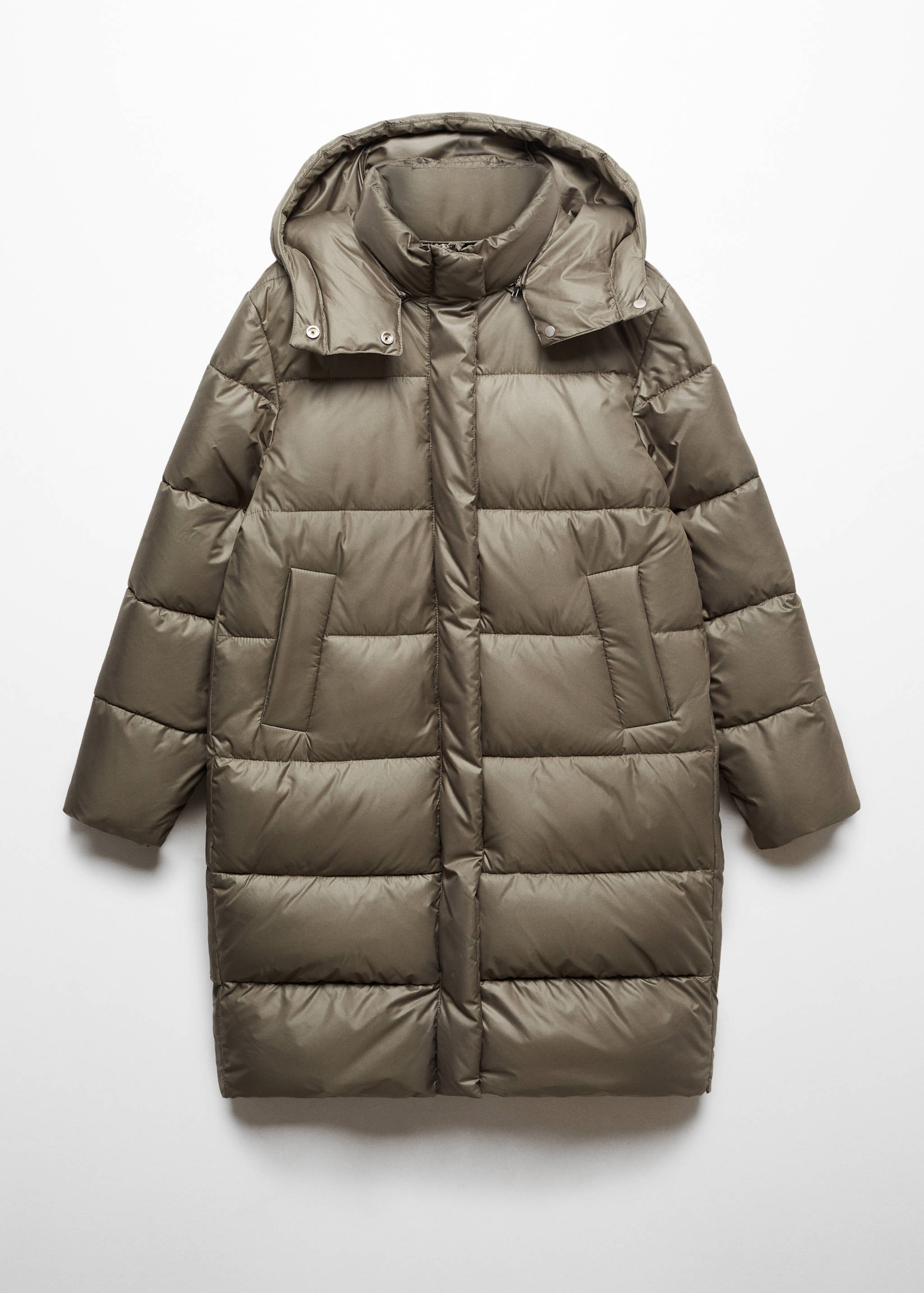 Detachable hood puffer coat - Article without model