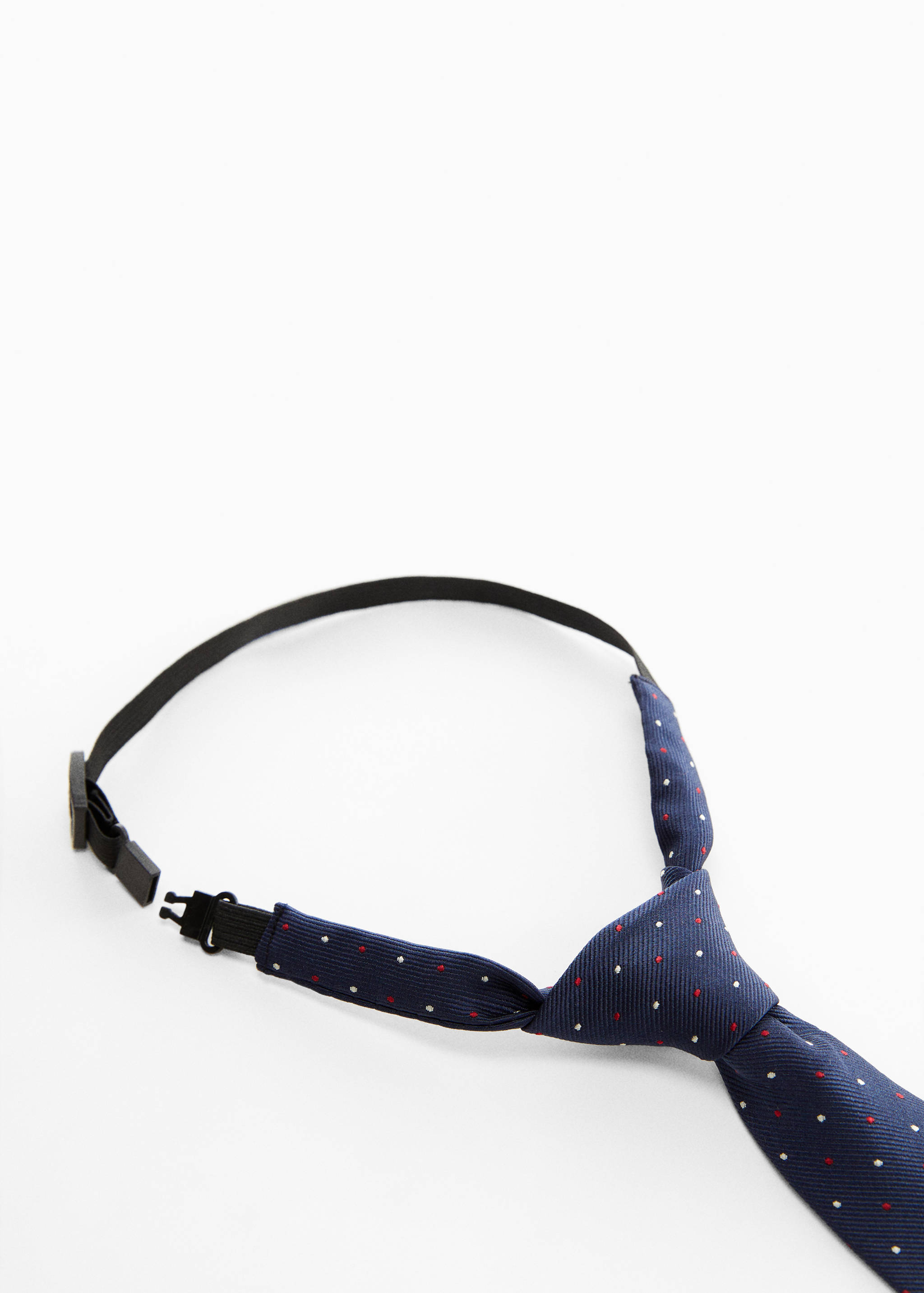 Tie with polka-dot print - Medium plane
