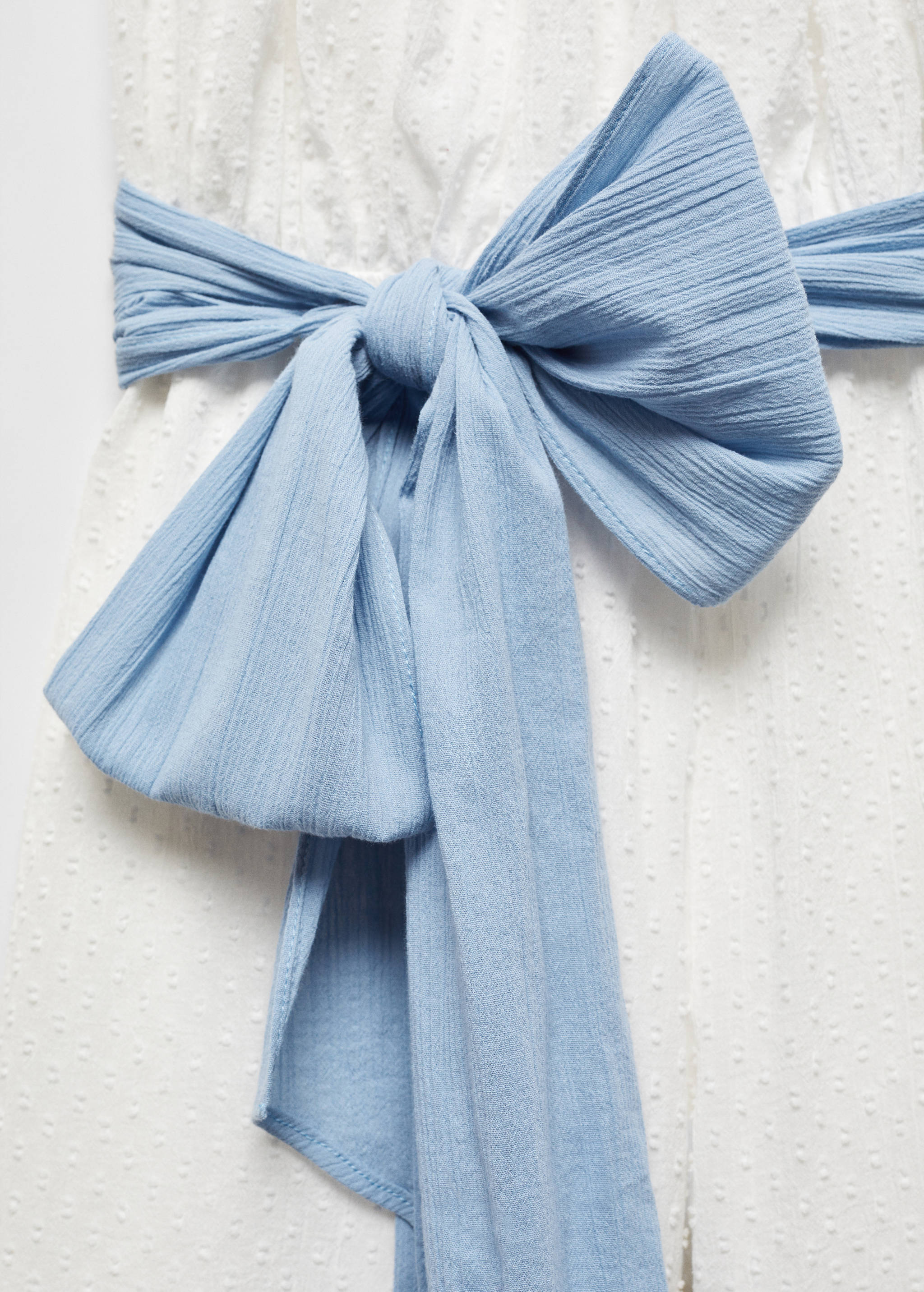 薄纱圆点连身裤 - null