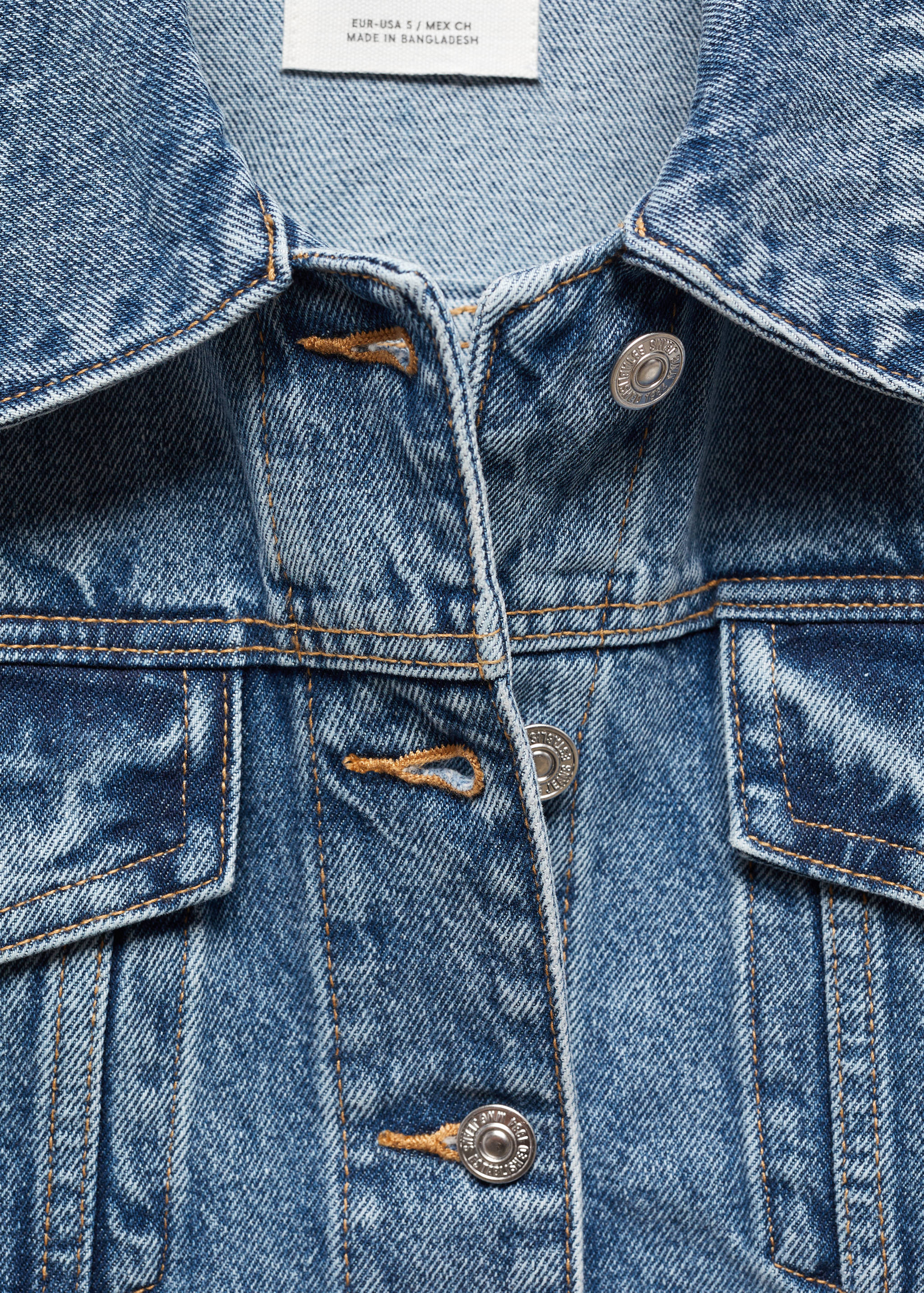 Chaleco denim oversize - Detalle del artículo 8