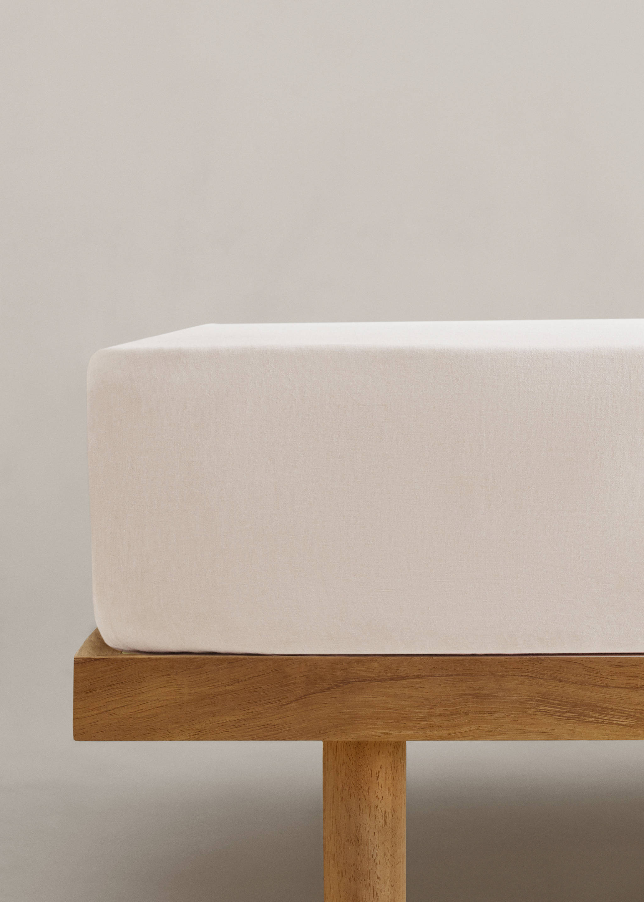 100% linen fitted sheet for queen bed - Article without model