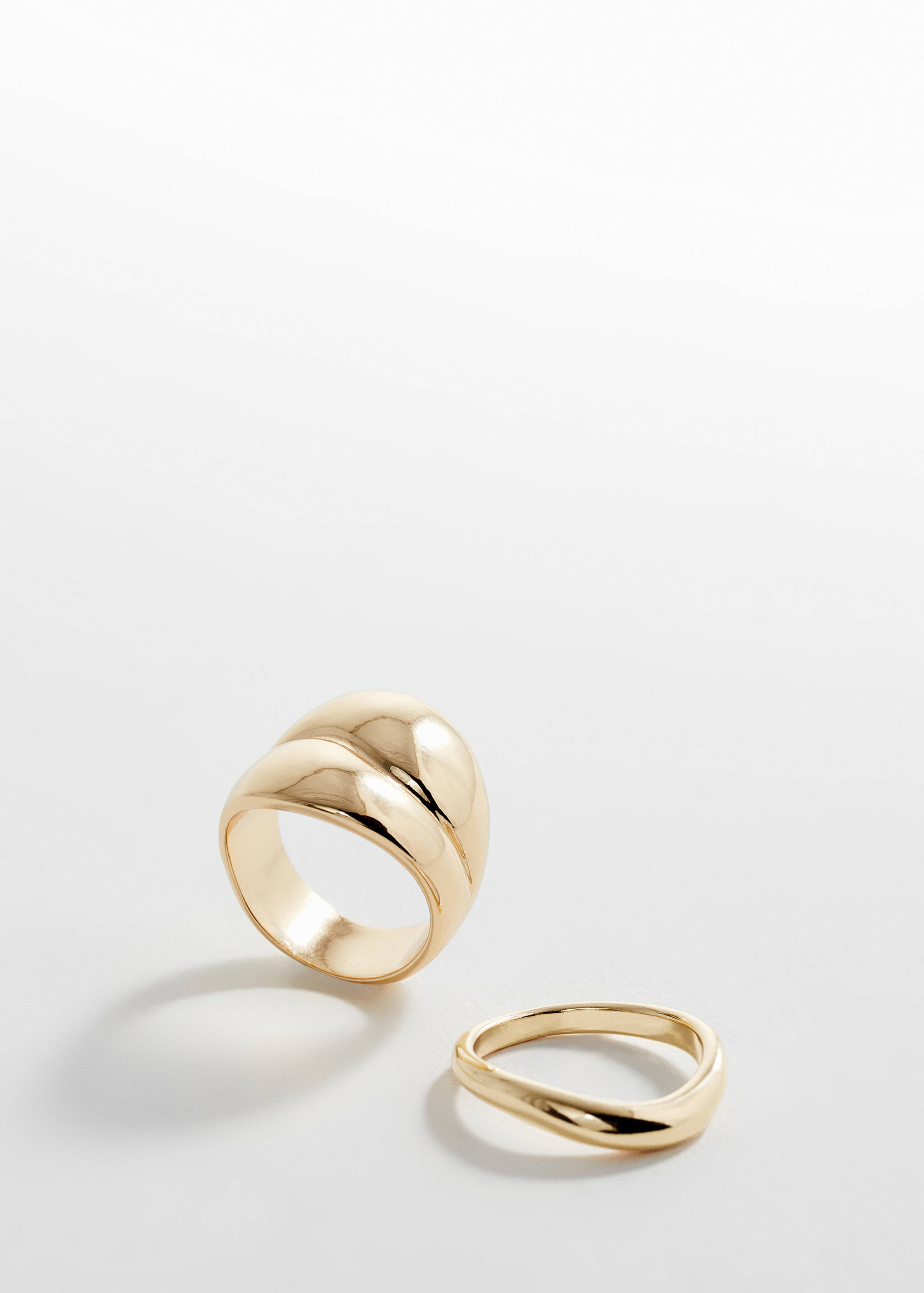 Set of combination rings - Medium plane