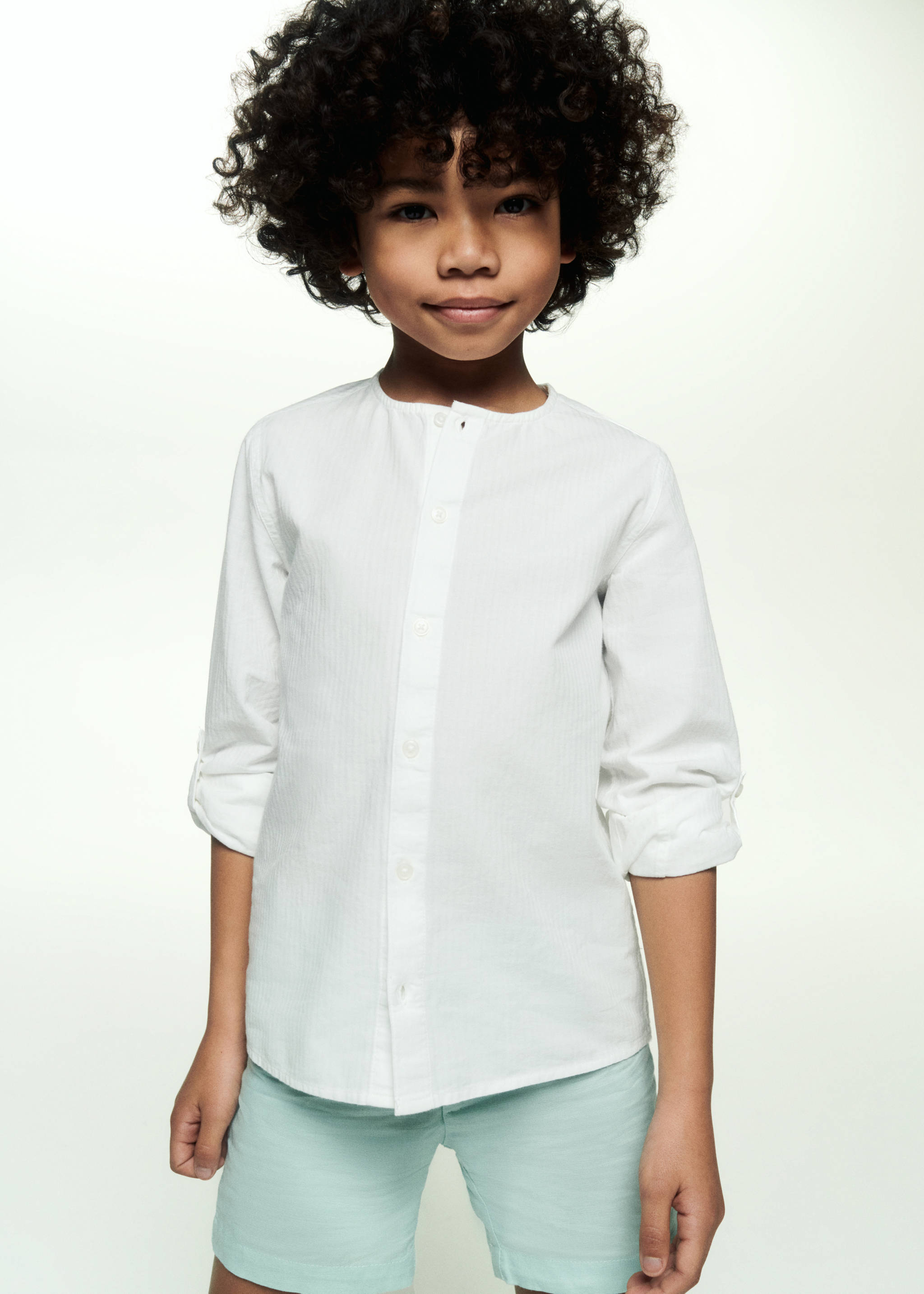 Chemise coton col rond - Détail de l'article 5