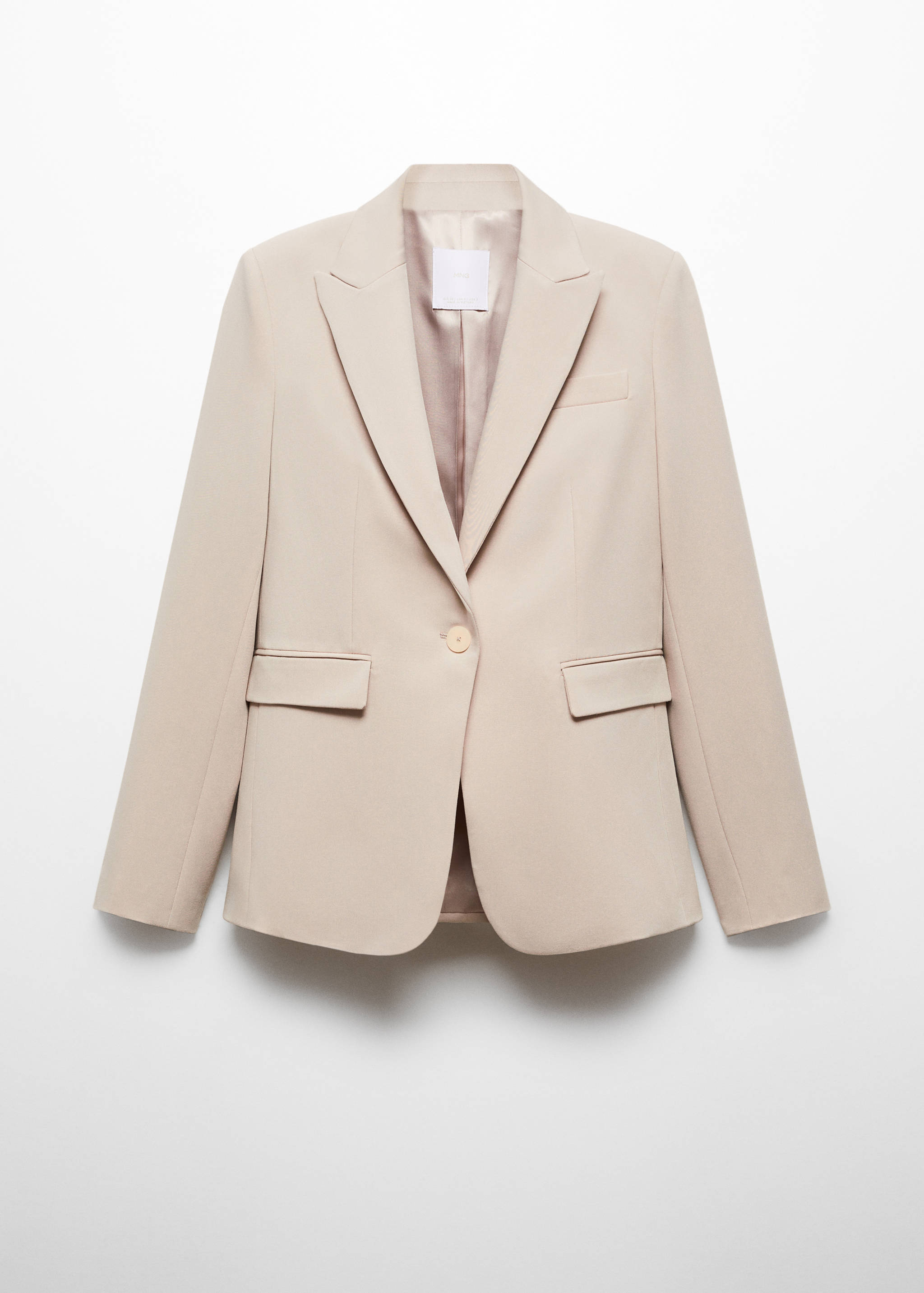 Fitted suit jacket - Article without model