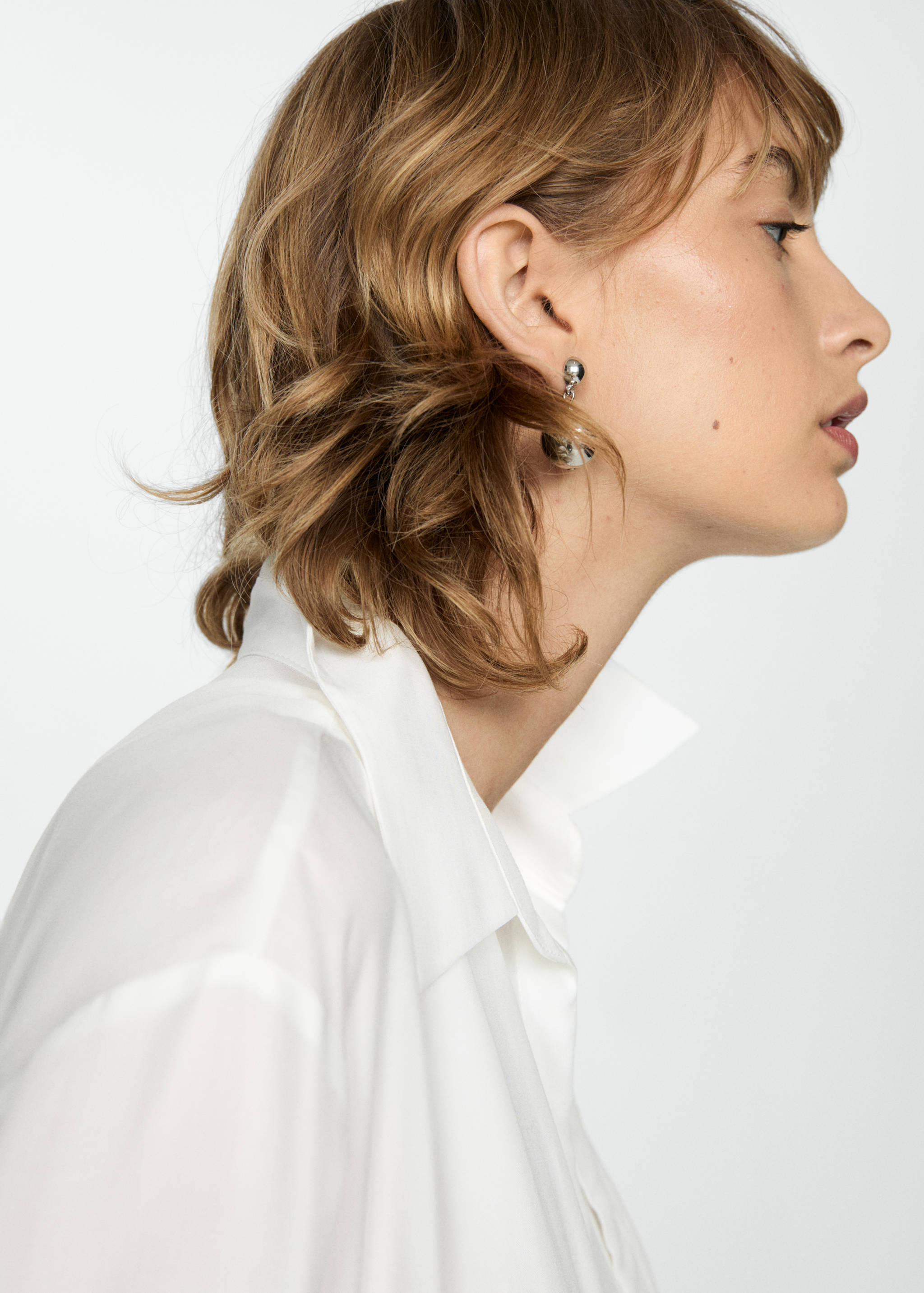 Camisa fluida lyocell - Detalle del artículo 1