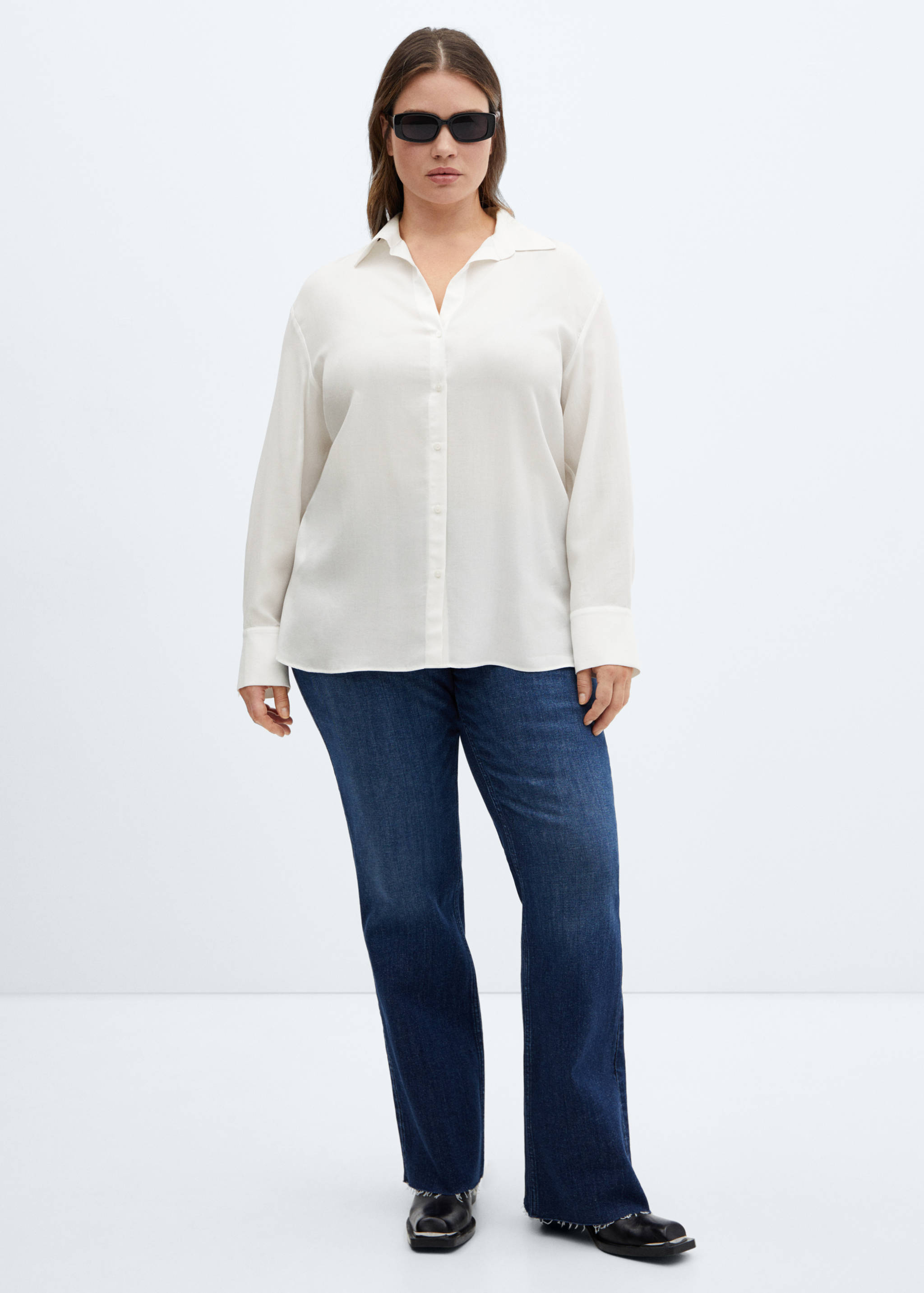 Camisa fluida lyocell - Detalle del artículo 3