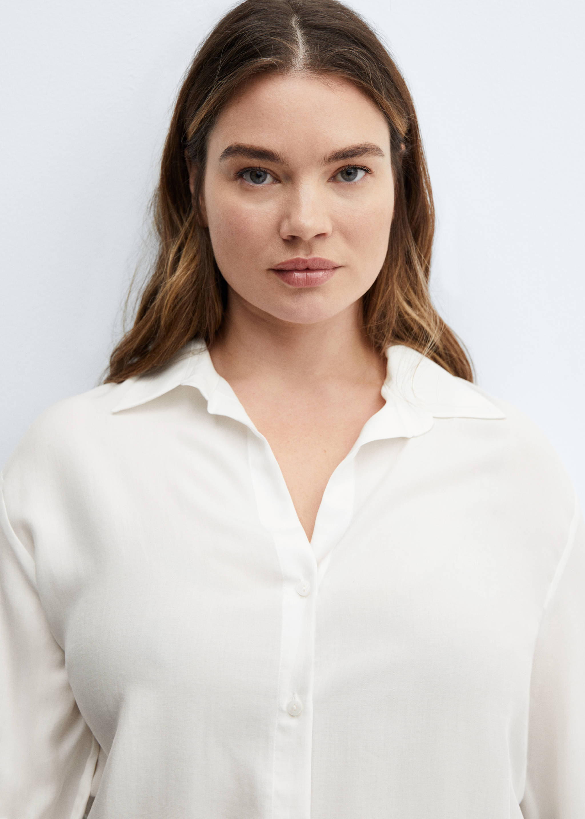 Camisa fluida lyocell - Detalle del artículo 4