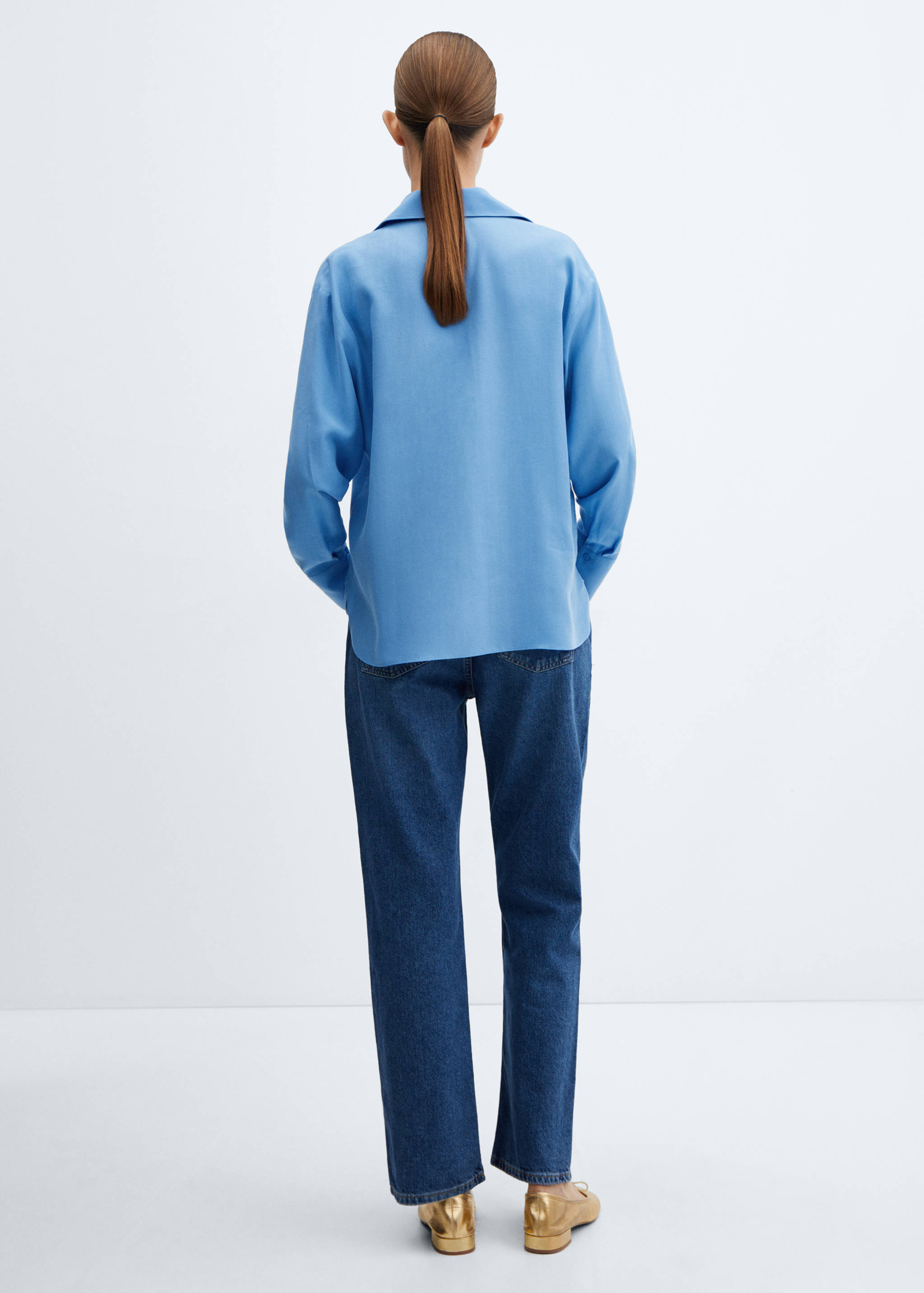 Chemise fluide Lyocell - Verso de l’article