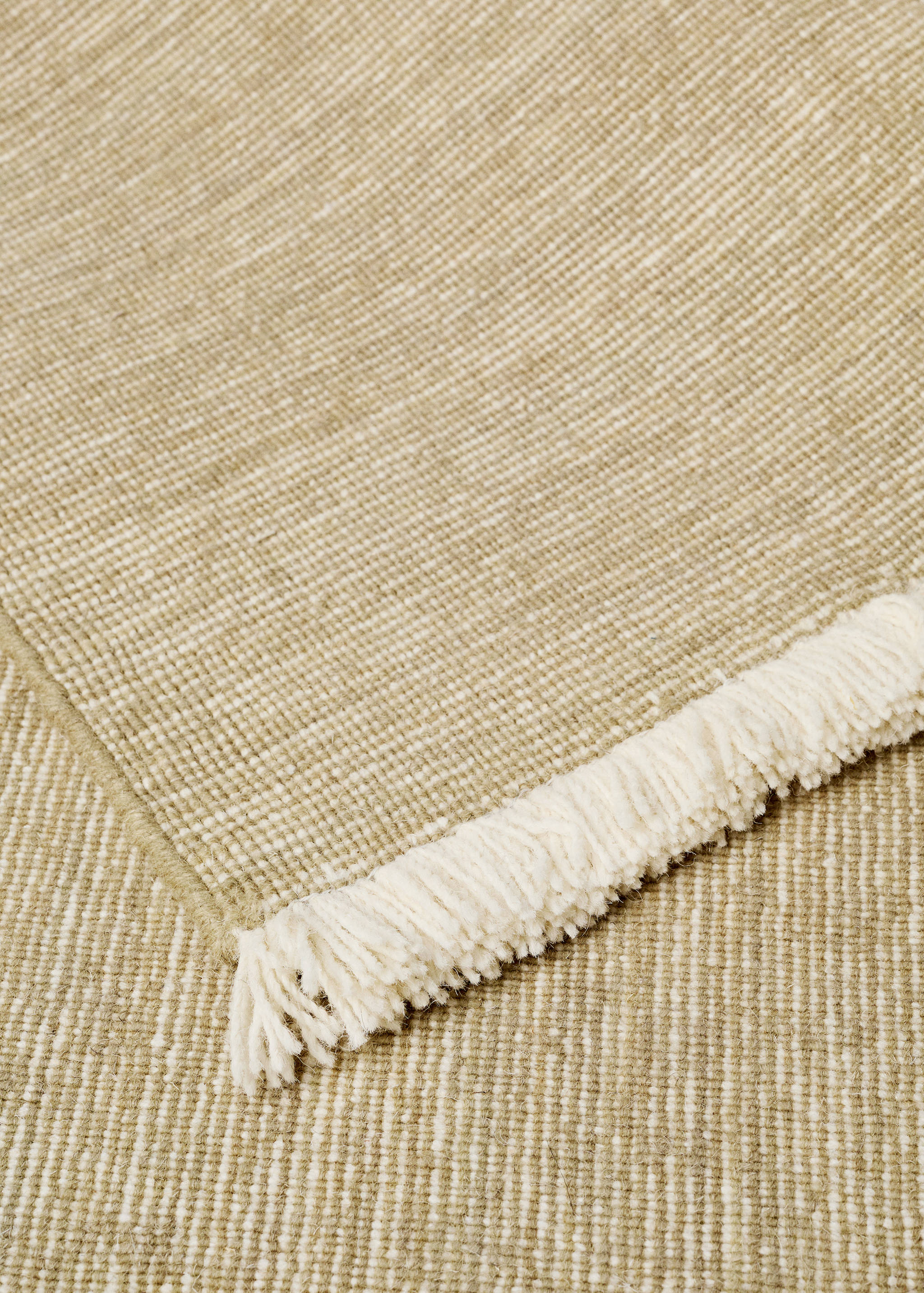 Fransenteppich aus 100 % Wolle - Detail des Artikels 1