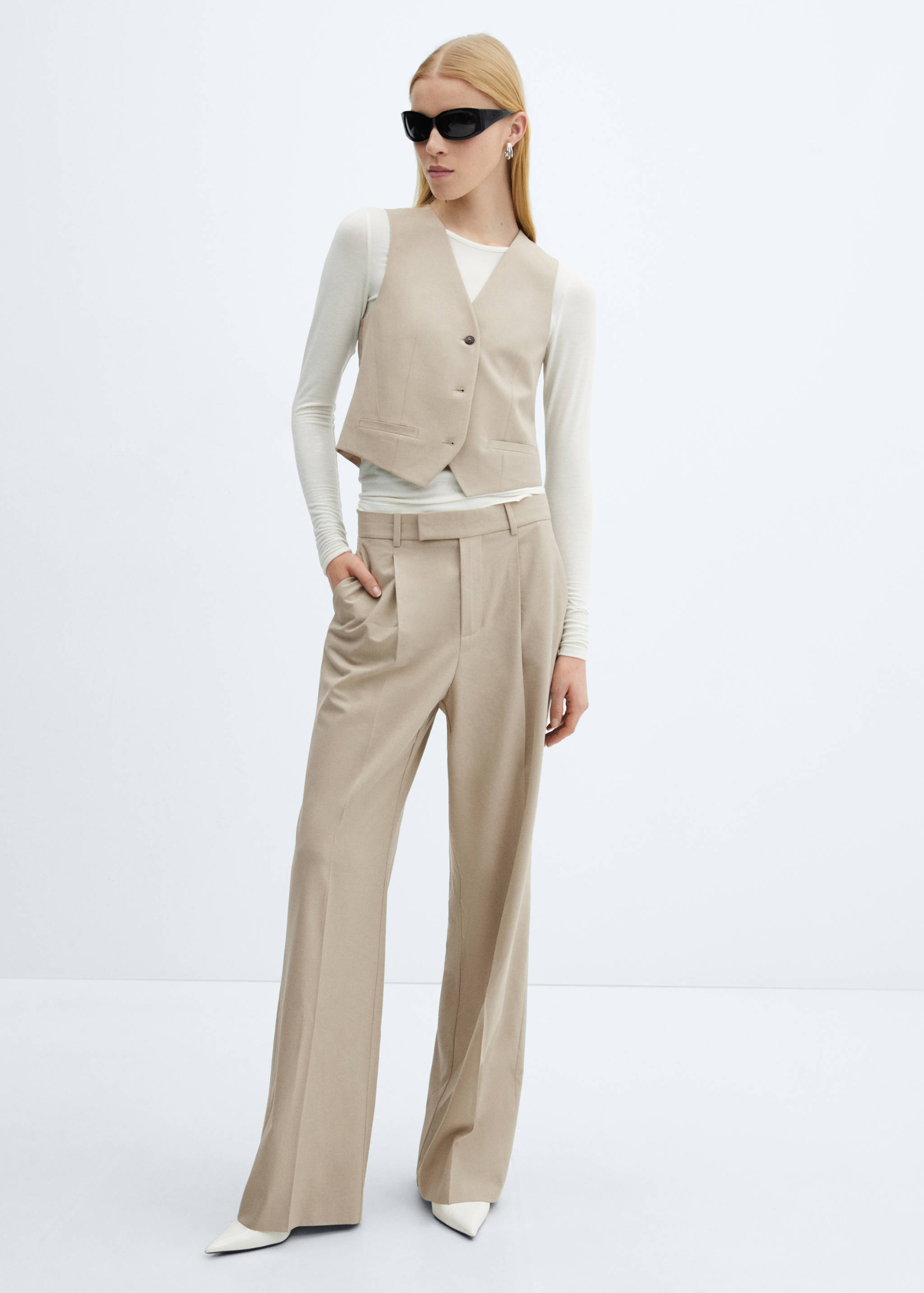 صدرية بدلة بأزرار - رؤية عامة