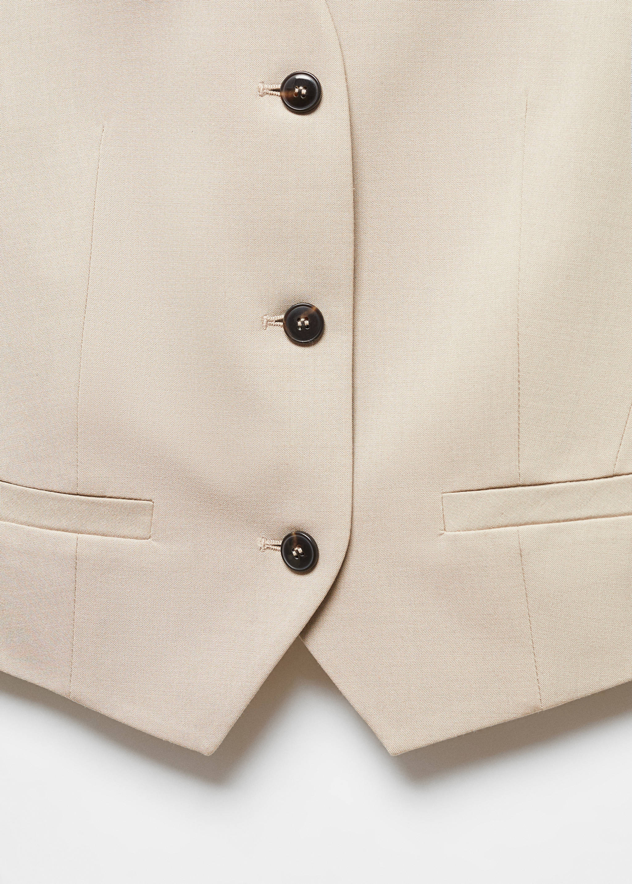 صدرية بدلة بأزرار - تفاصيل المنتج 8