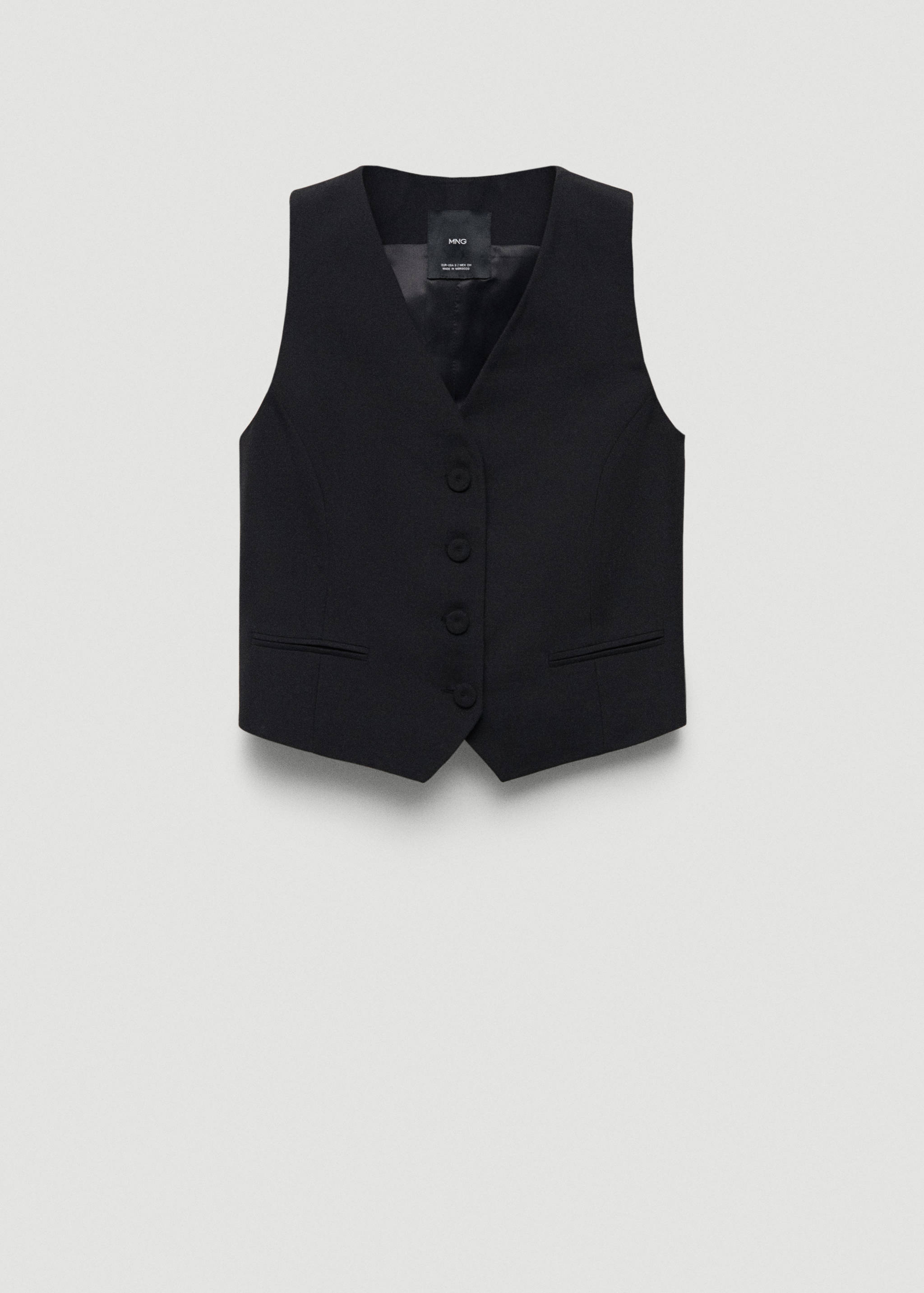 Chaleco traje lana - Artículo sin modelo